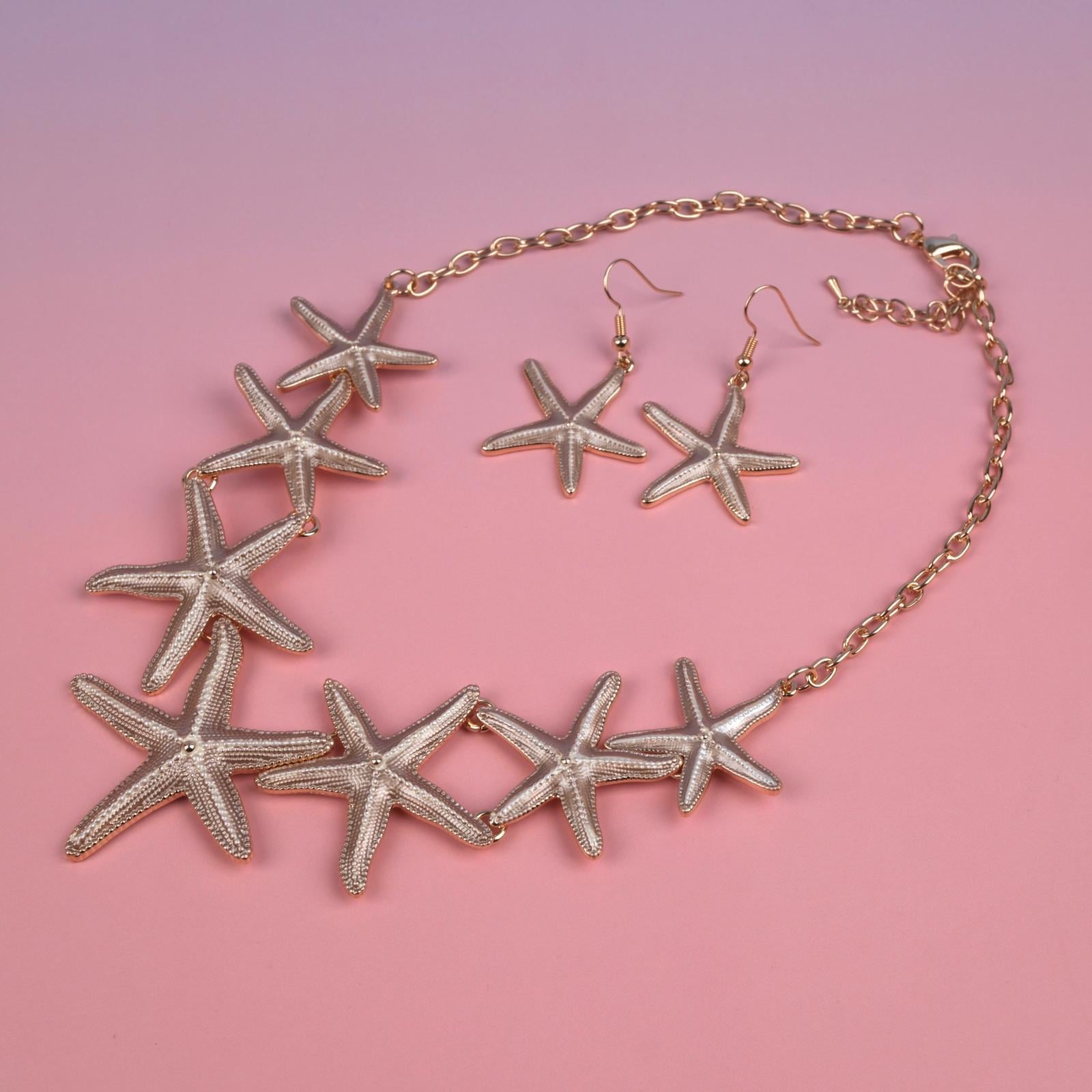 Toptan DENİZ YILDIZI KOLYE