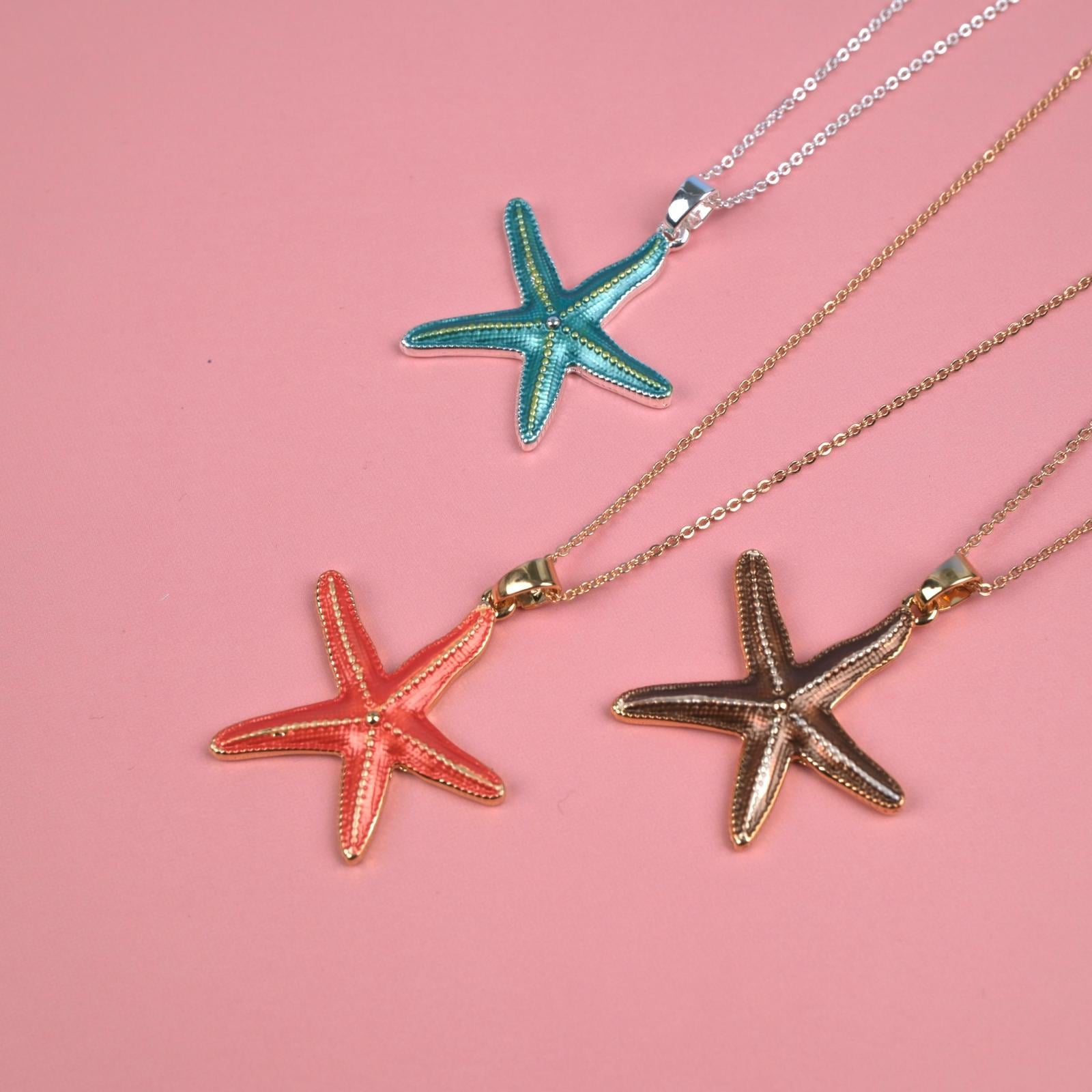 Toptan DENİZ YILDIZI KOLYE