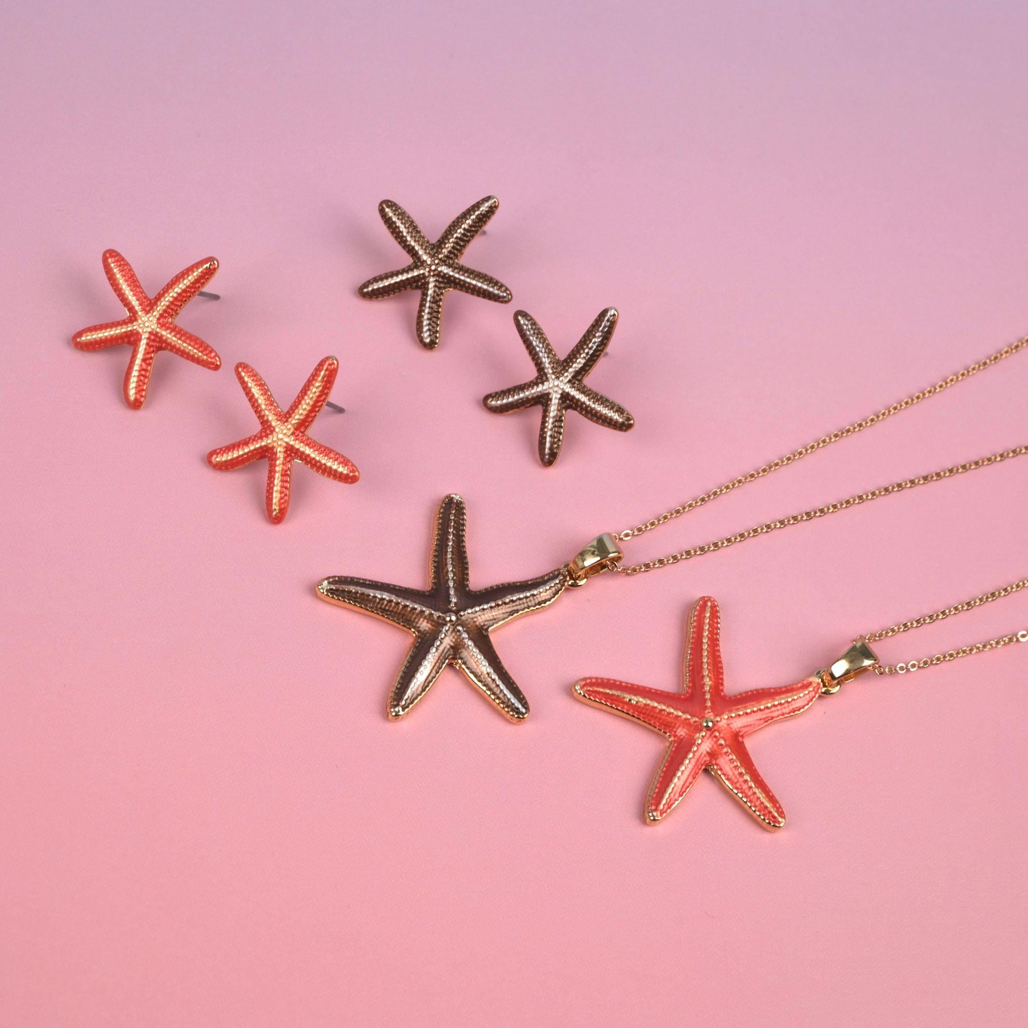 Toptan DENİZ YILDIZI KÜPE 