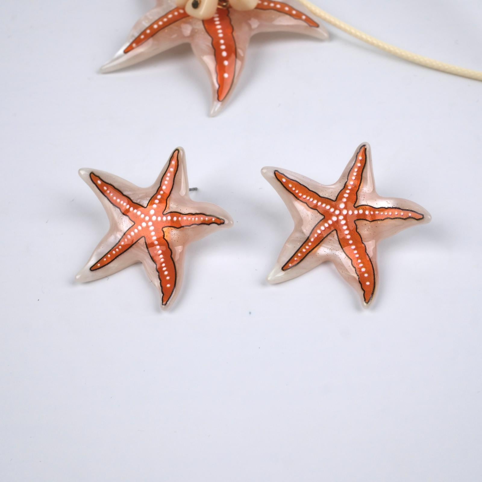 Toptan DENİZ YILDIZI KÜPE