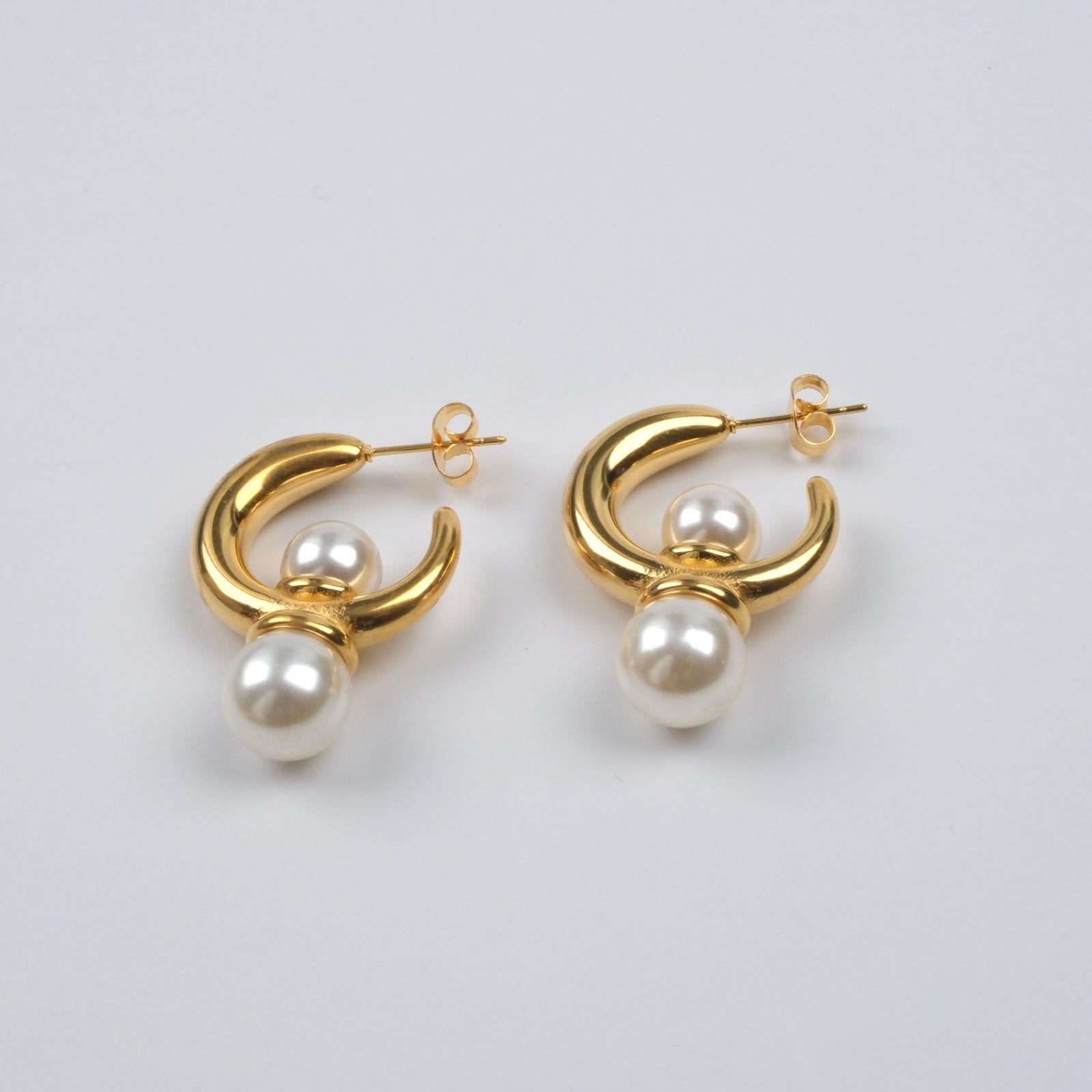 Toptan GOLD ÇELİK KÜPE