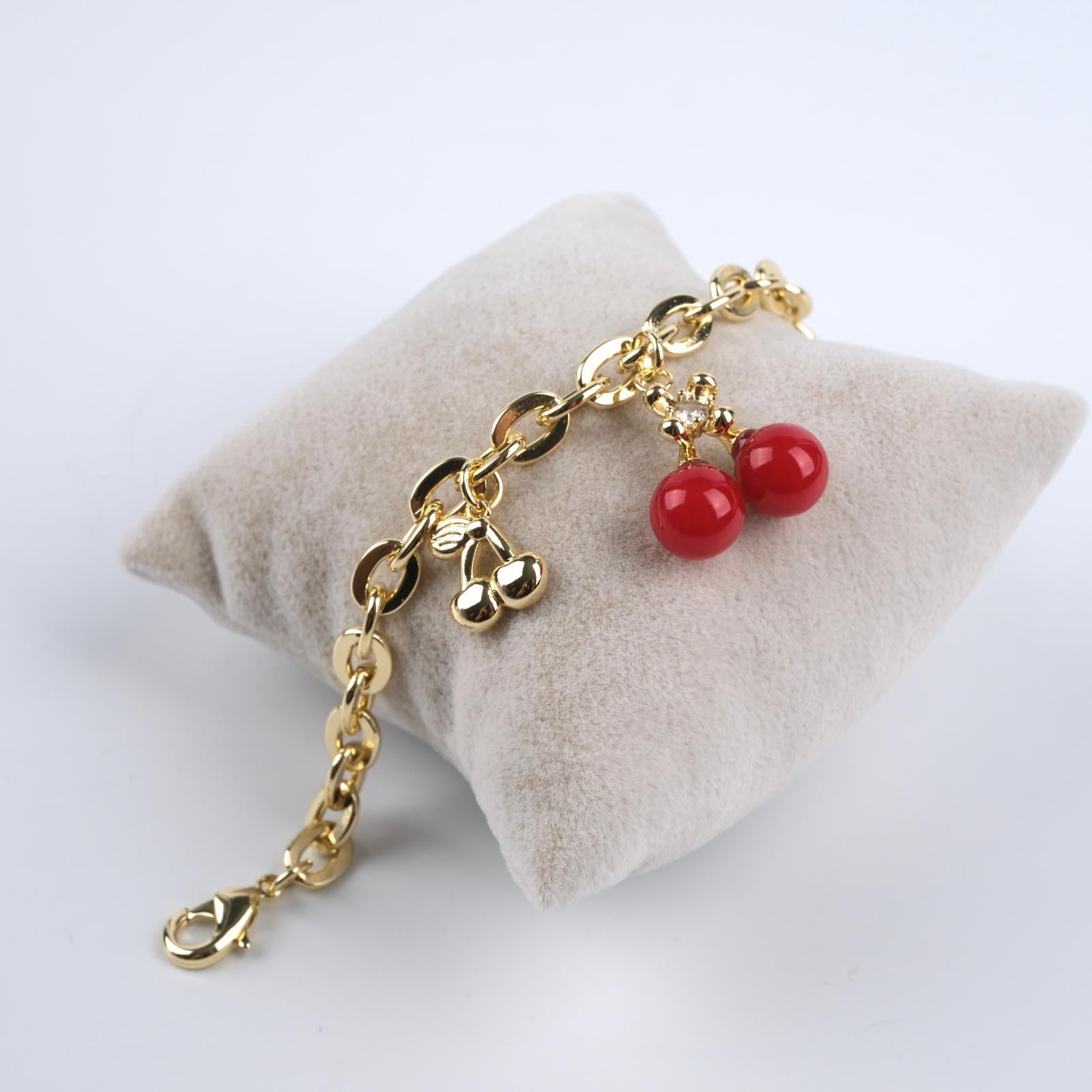 Toptan KİRAZLI BİLEKLİK