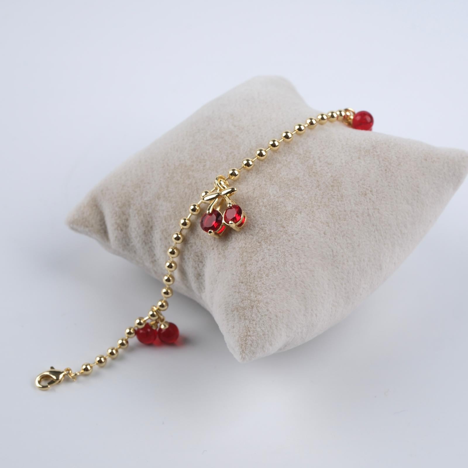 Toptan KİRAZLI BİLEKLİK