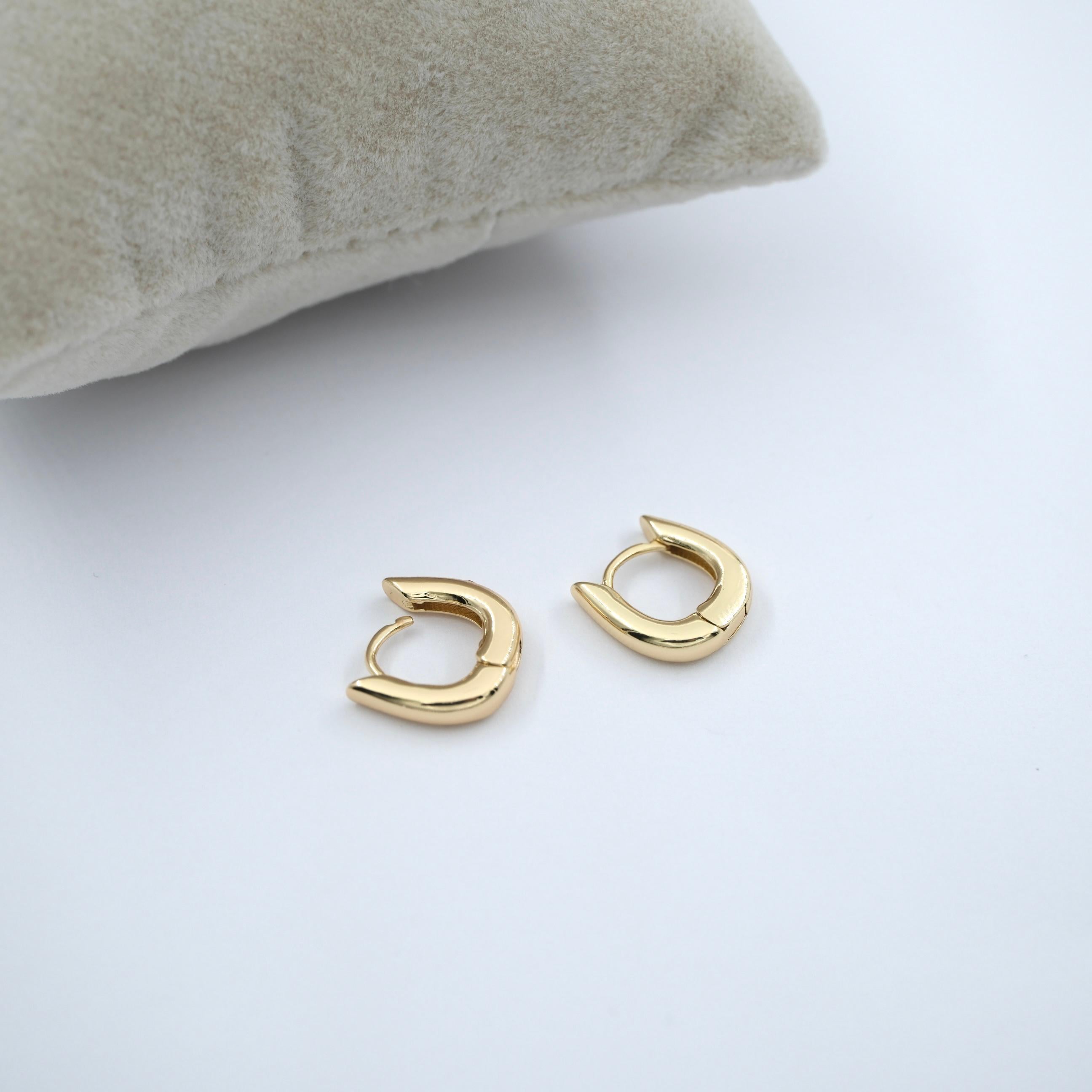 Toptan ÖZEL SERİ 14K GOLD ÇANTA KÜPE 