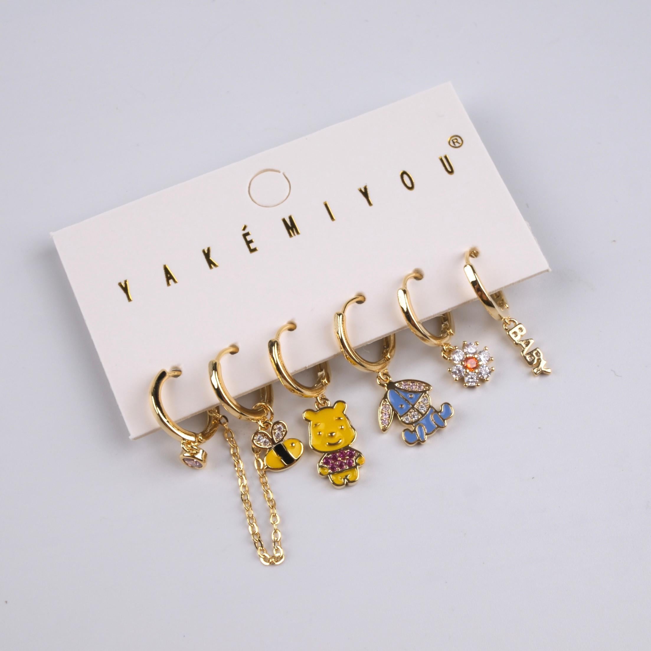 Toptan ÖZEL SERİ ÇOKLU KÜPE