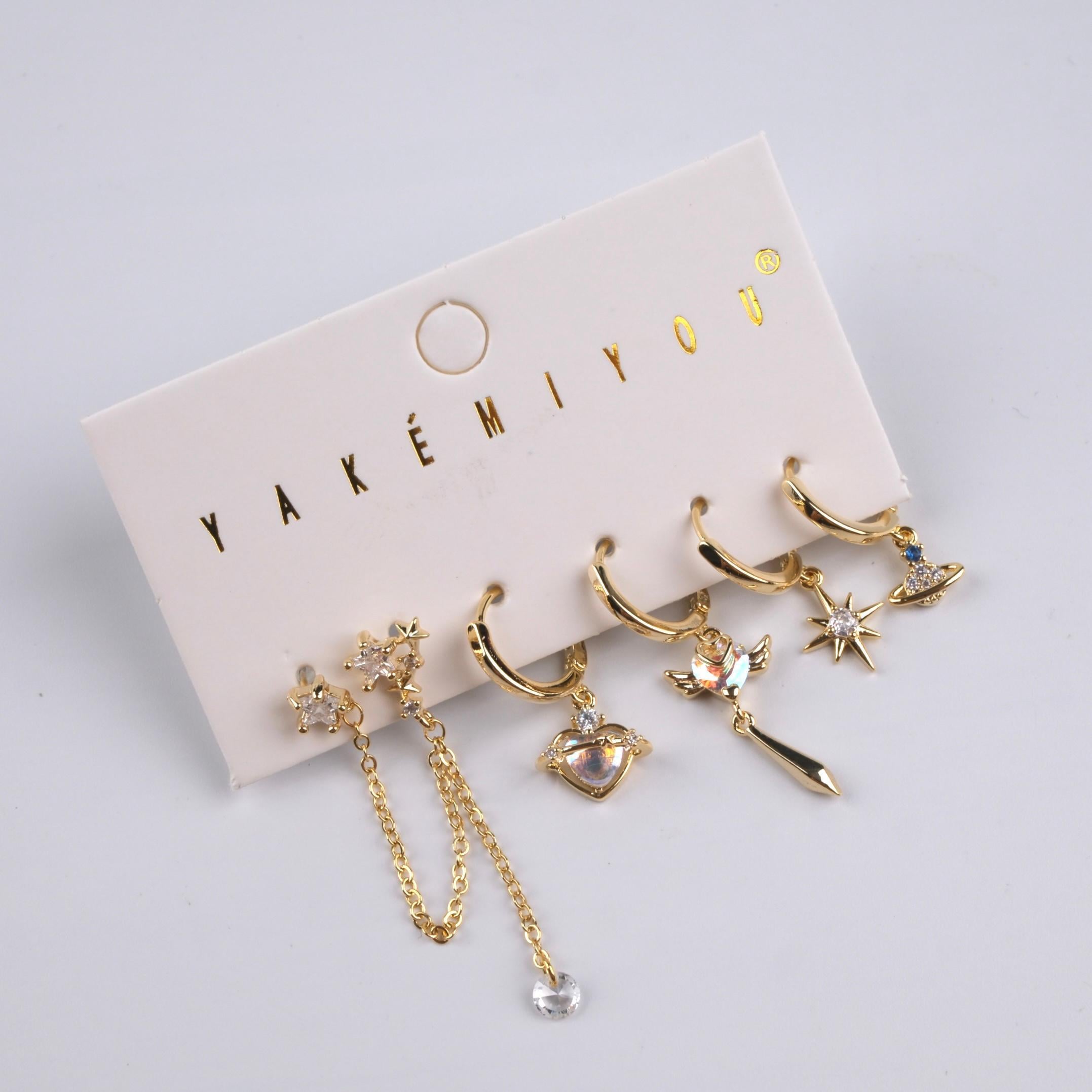 Toptan ÖZEL SERİ ÇOKLU KÜPE