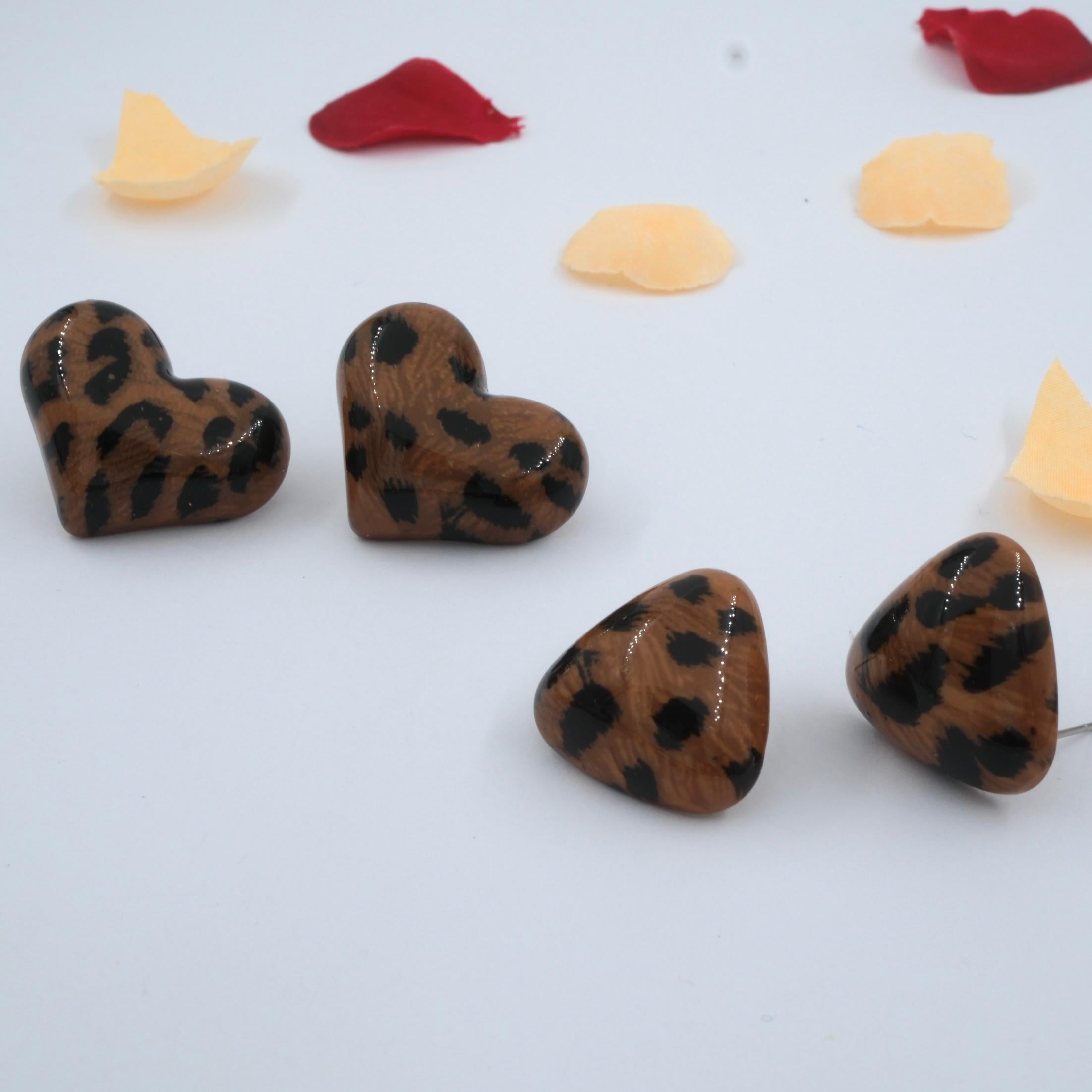 Toptan ÖZEL SERİ LEOPAR KÜPE