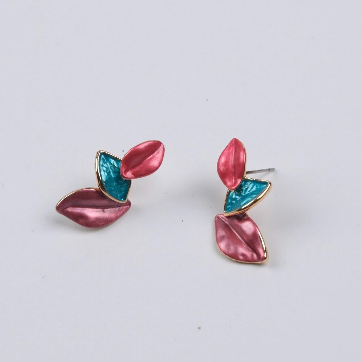 Toptan YAPRAK MODEL REKLİ KÜPE