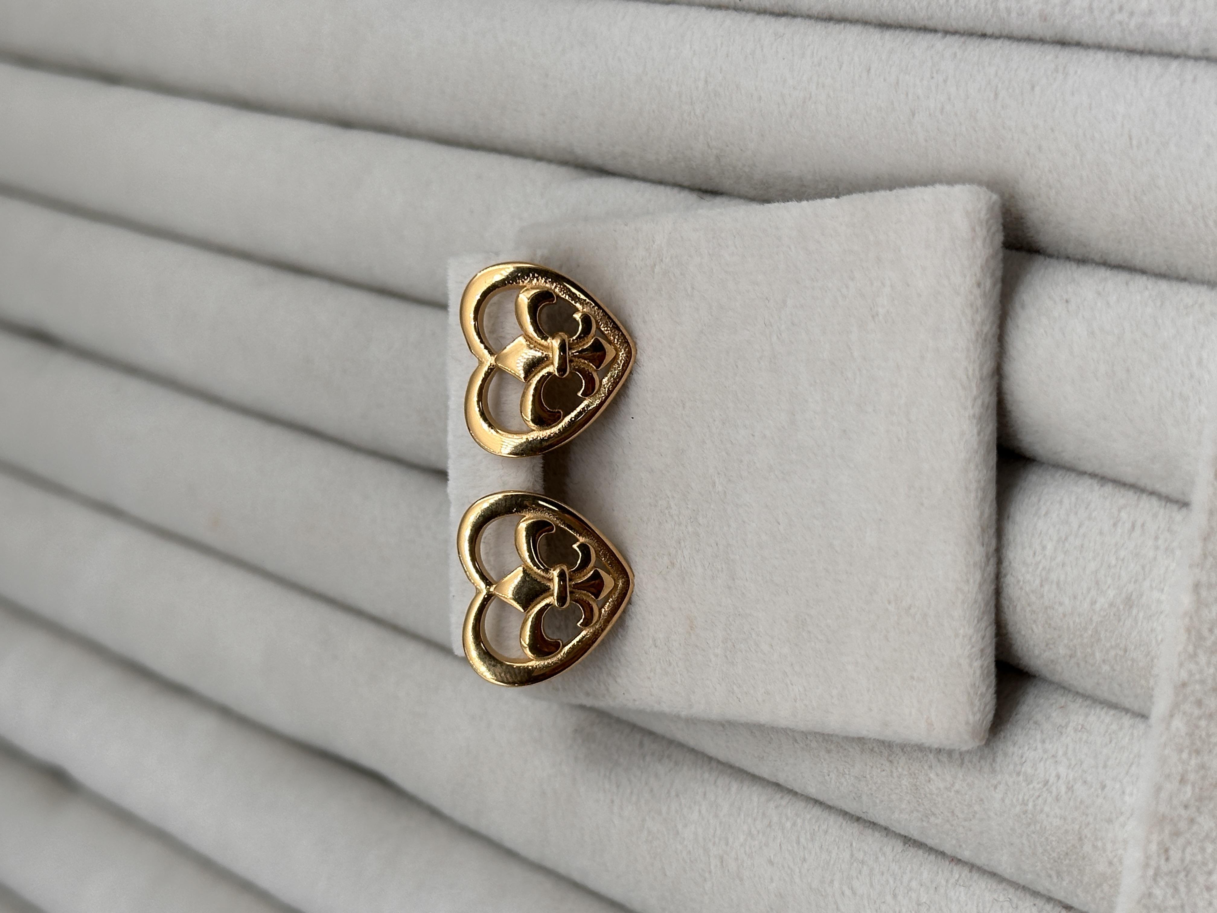 KALP GOLD ÇELİK KÜPE 