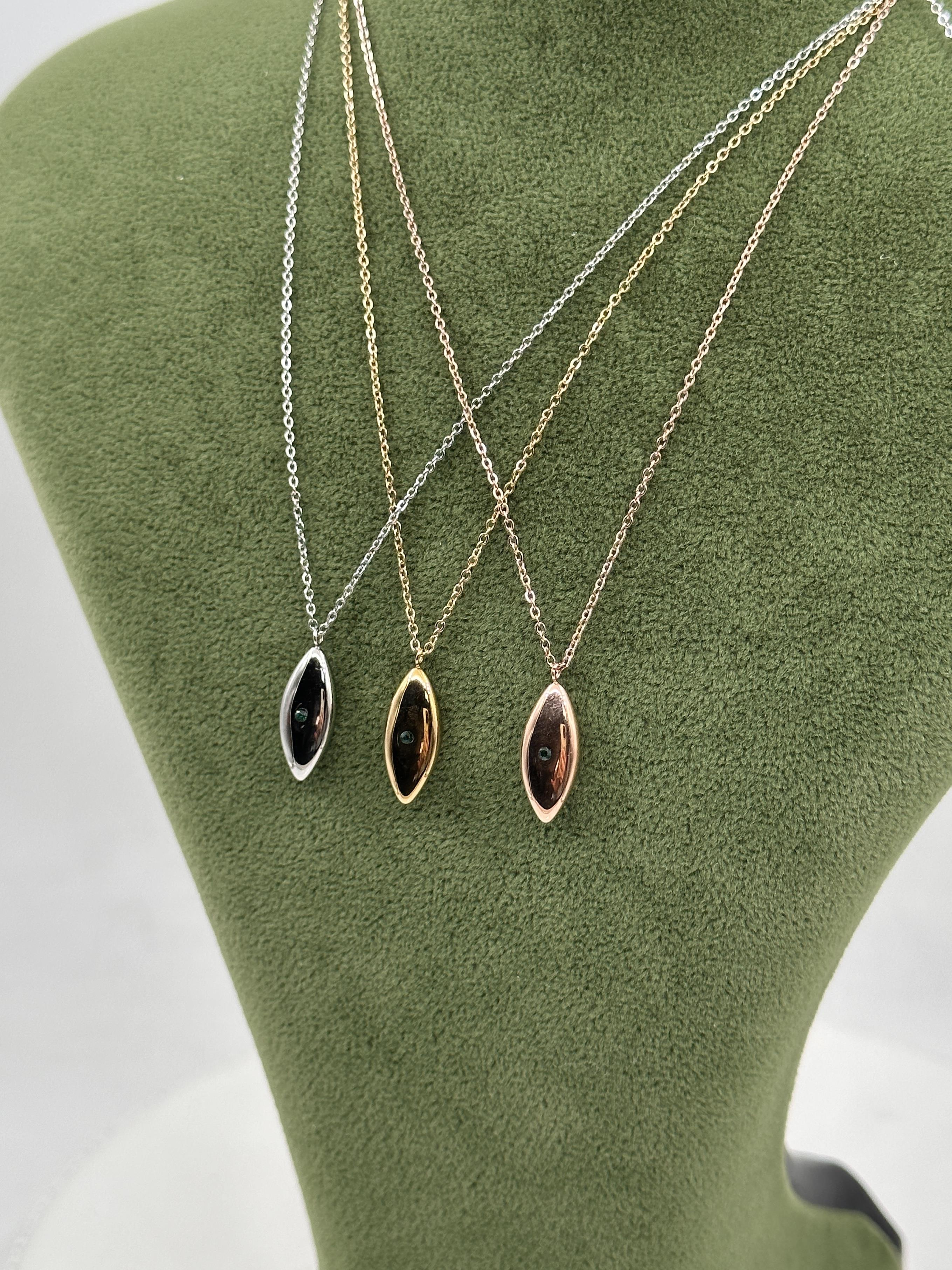 MEKİK MODEL ÇELİK KOLYE