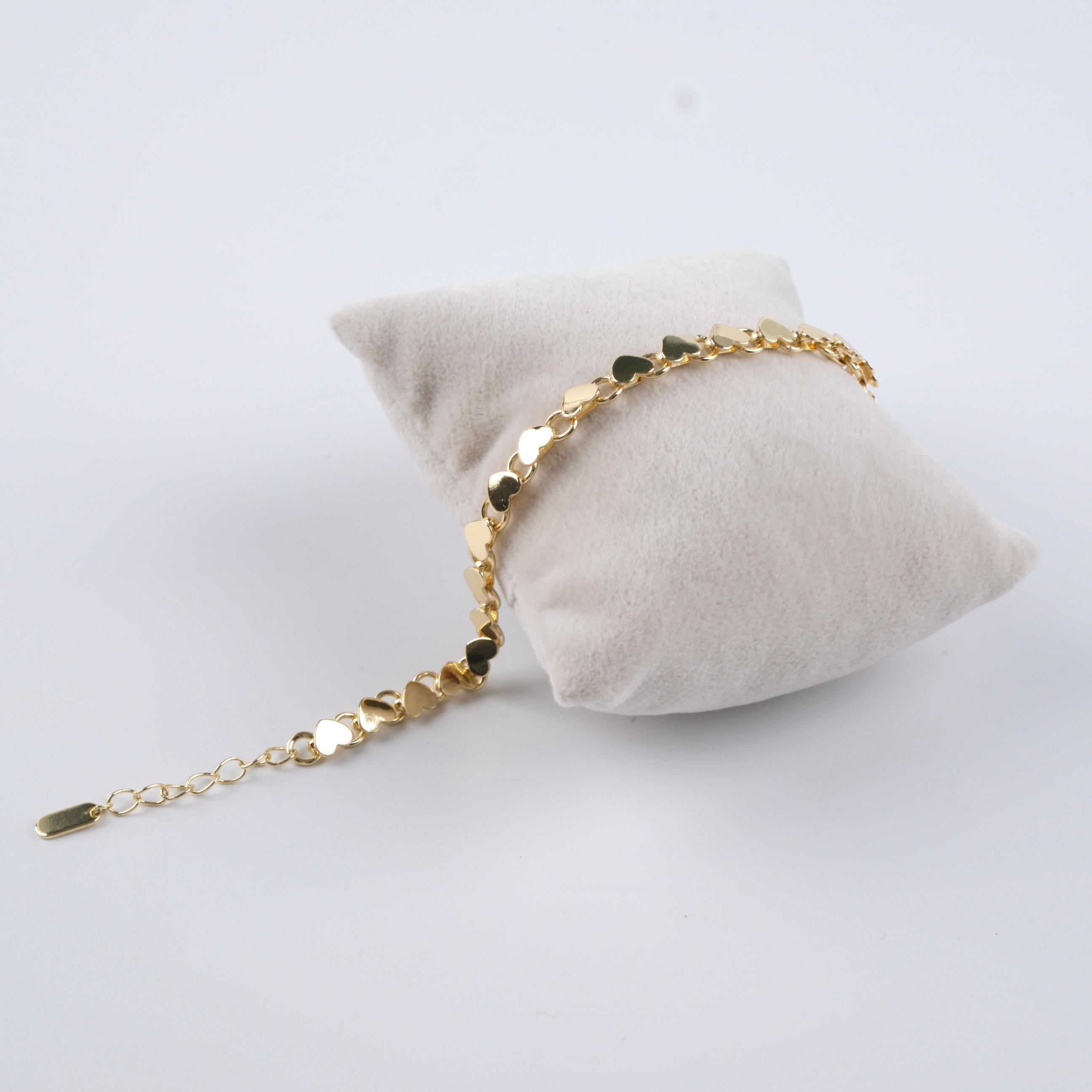 Toptan 14K GOLD KALP BİLEKLİK 