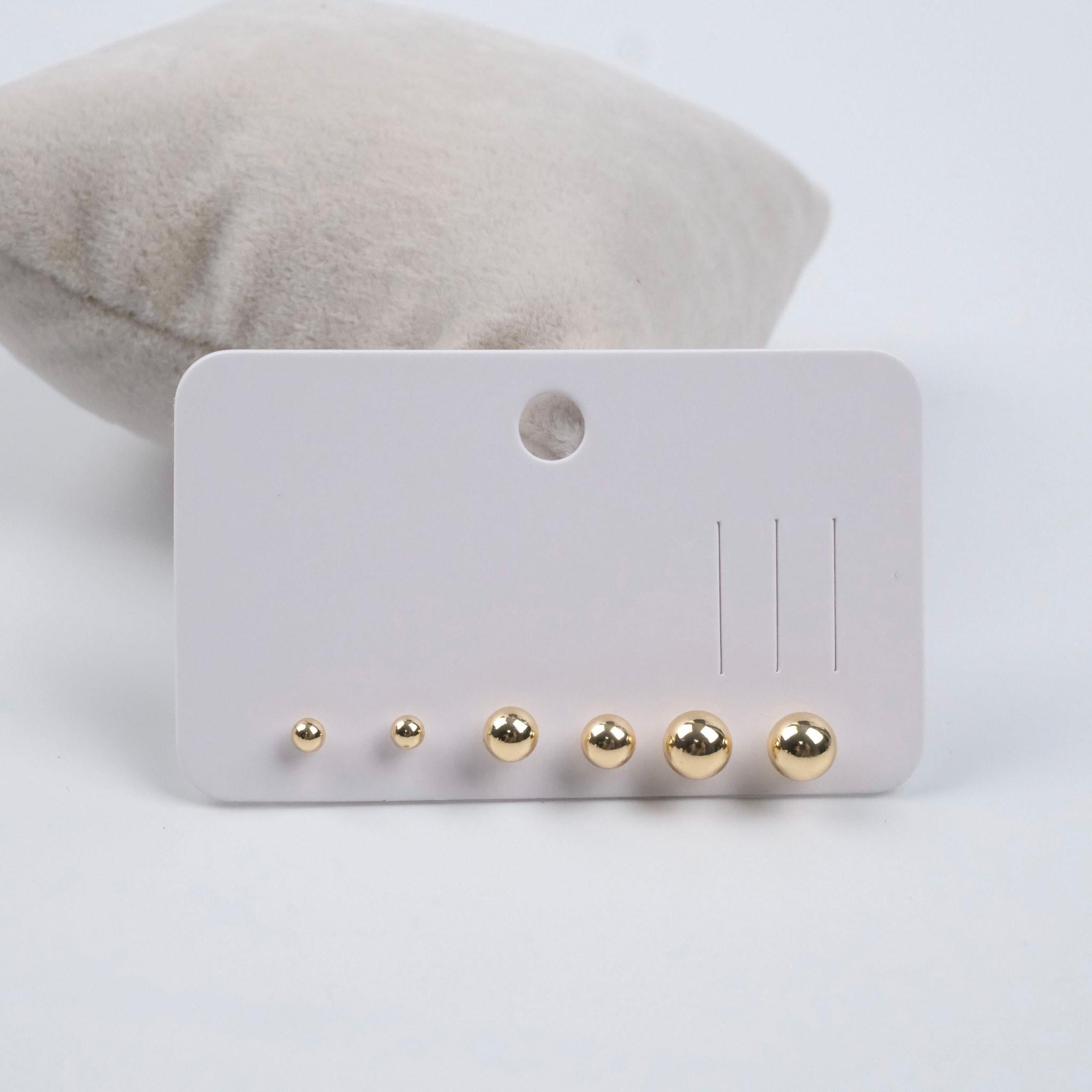 Toptan 14K GOLD TOP KÜPE 