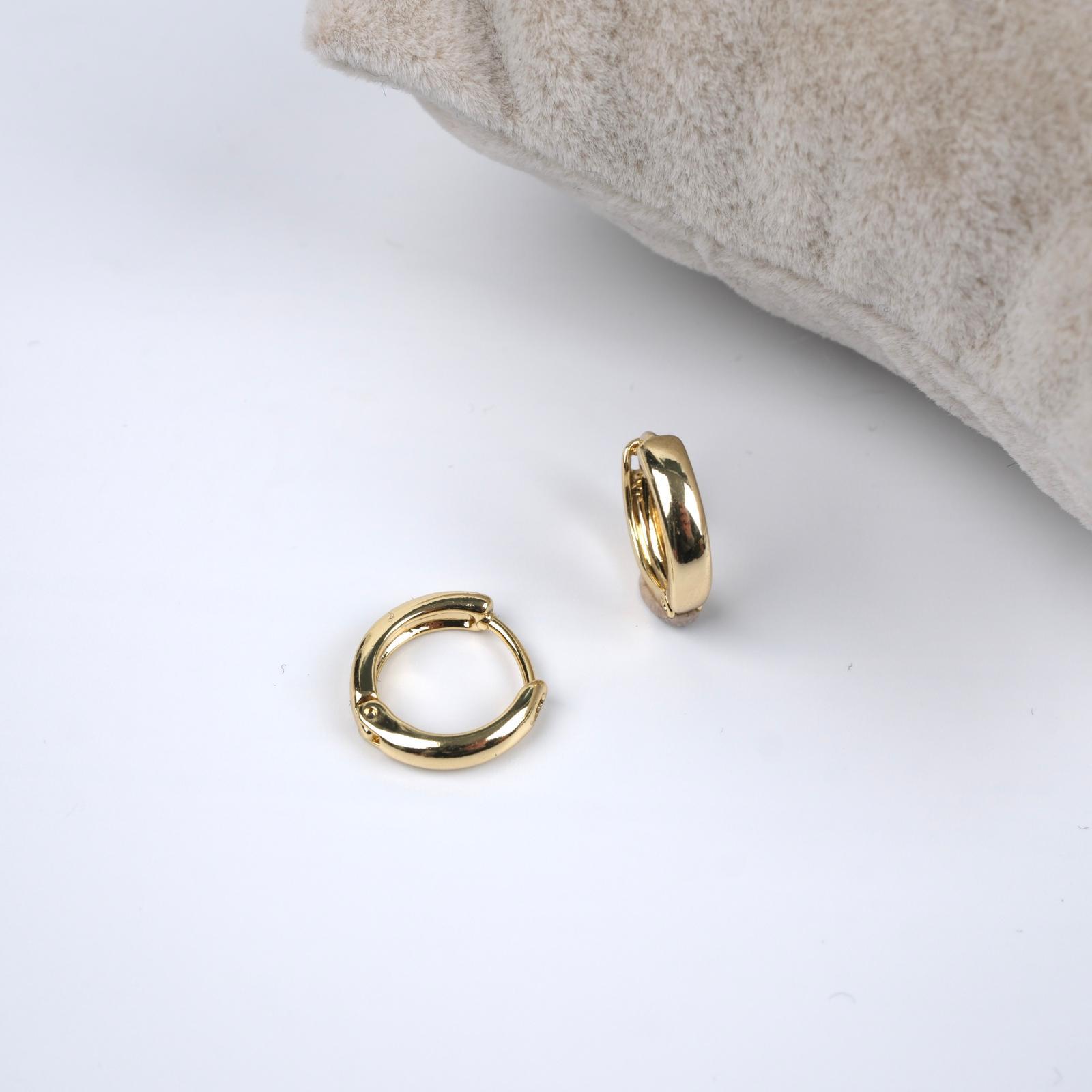 Toptan 14K HALKA KÜPE