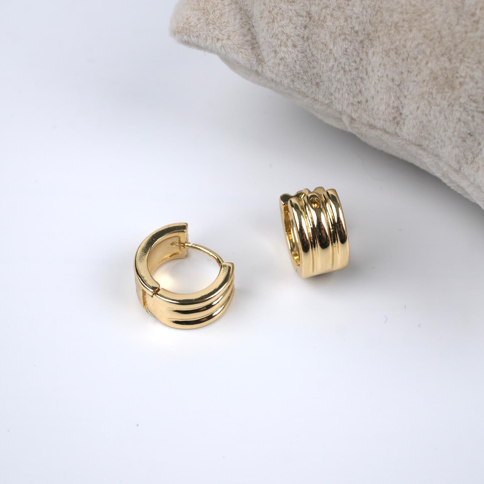 Toptan 14K HALKA KÜPE