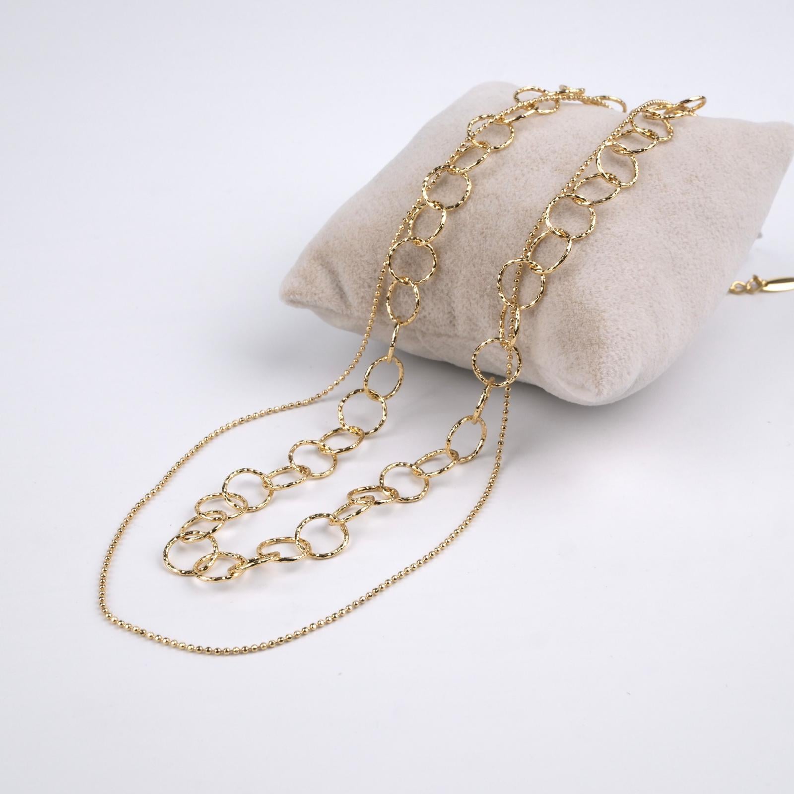 Toptan 14K KOMBİN KOLYE 