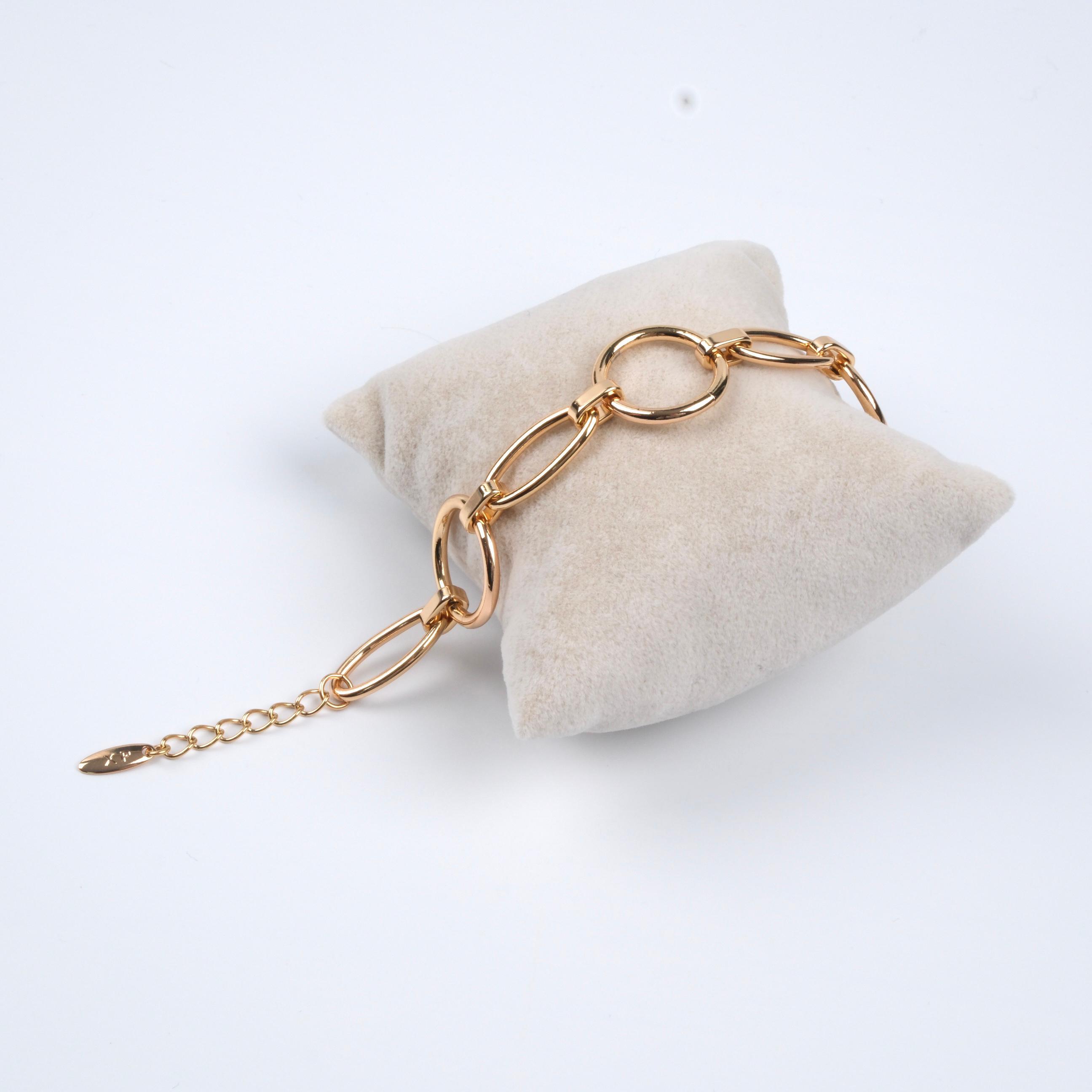 Toptan 18K YUVARLAK BİLEKLİK 