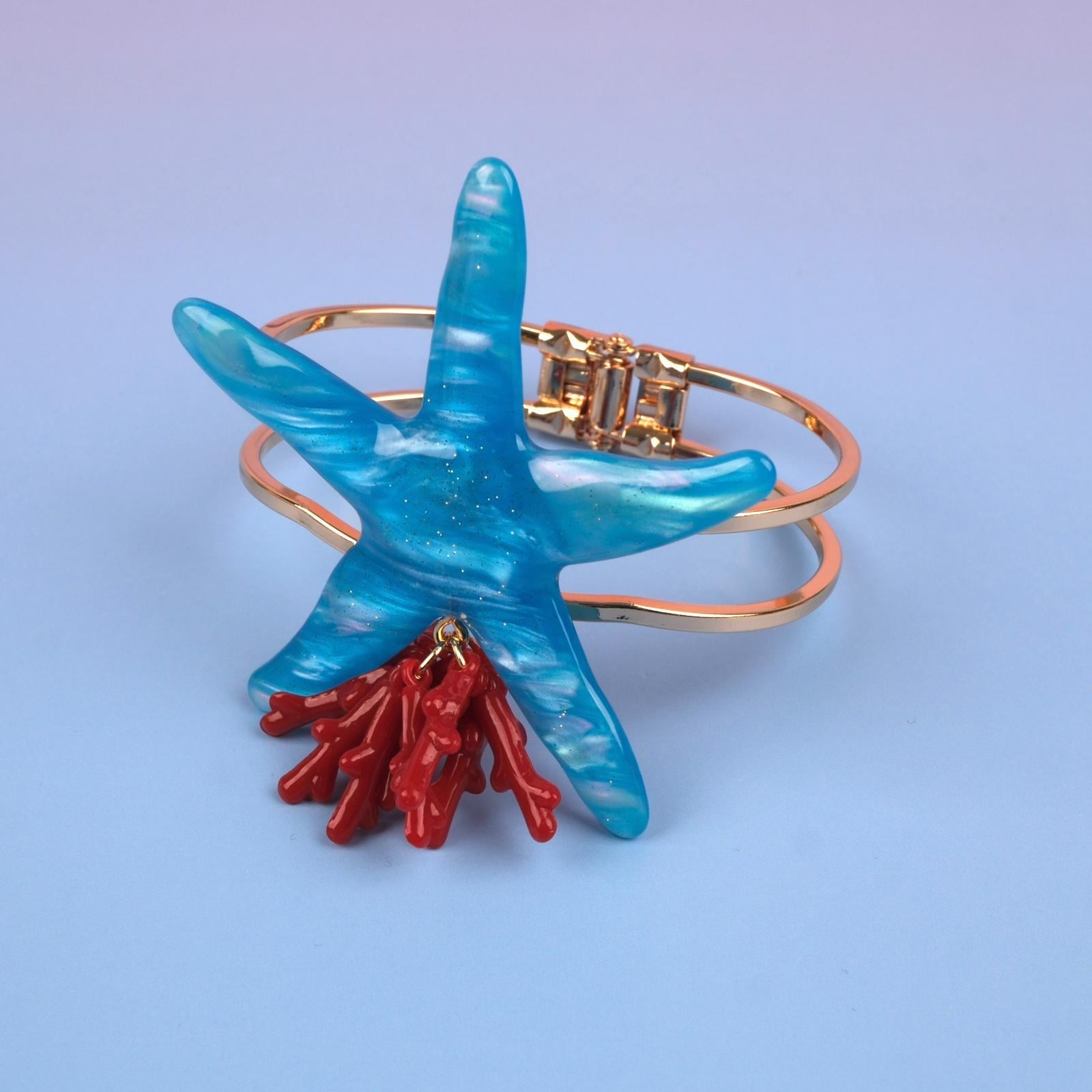 Toptan DENİZ YILDIZI KELEPÇE BİLEKLİK 