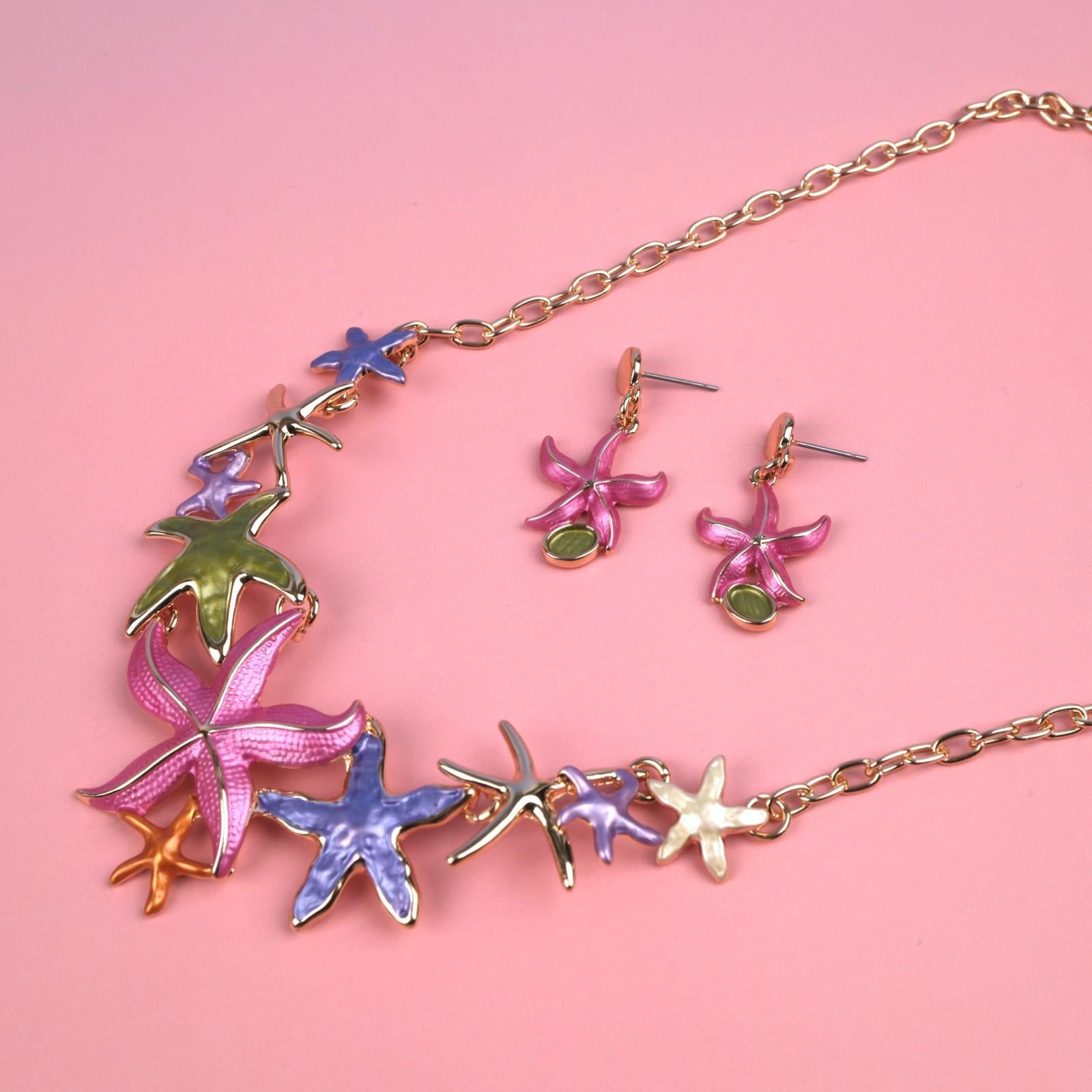 Toptan DENİZ YILDIZI KOLYE