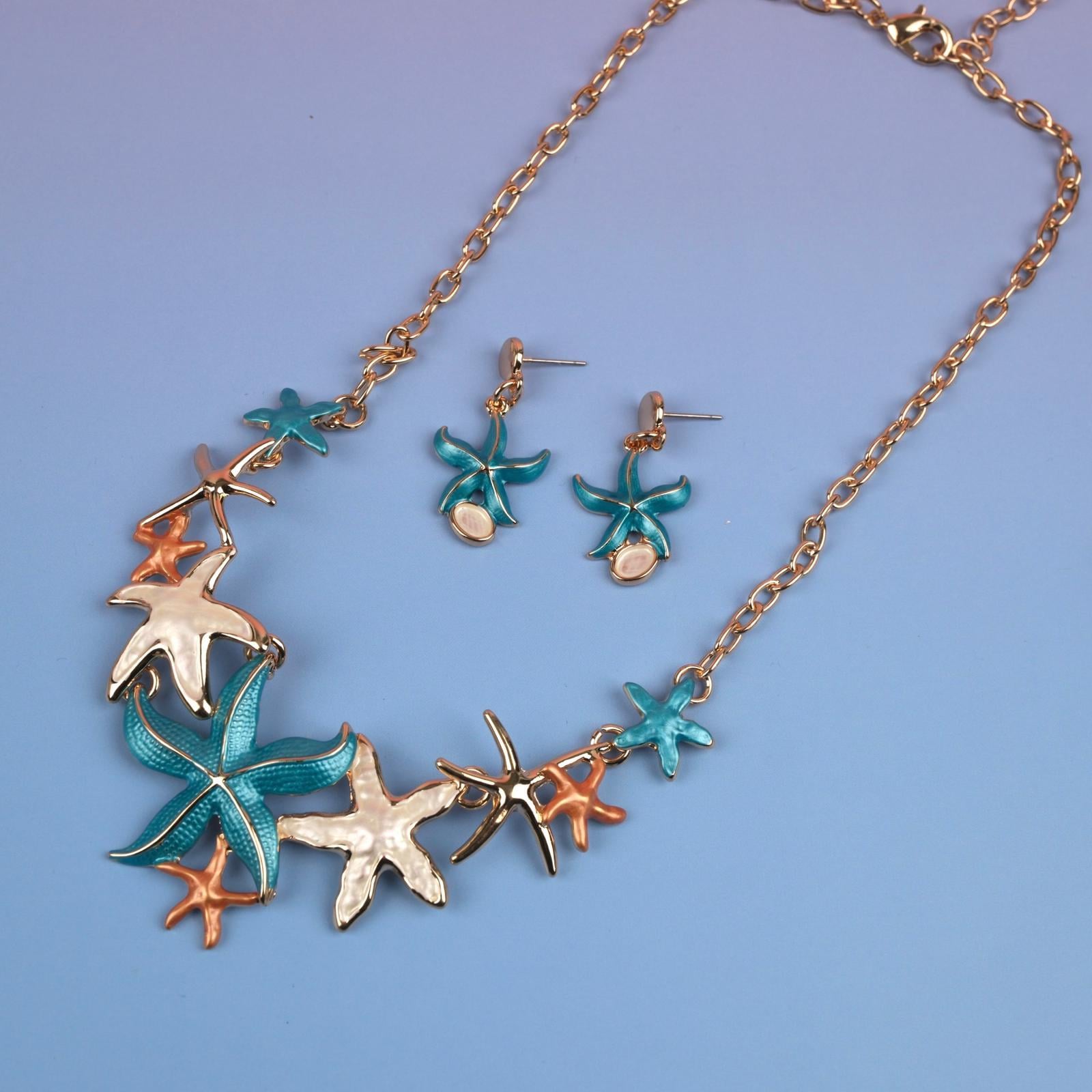 Toptan DENİZ YILDIZI KOLYE