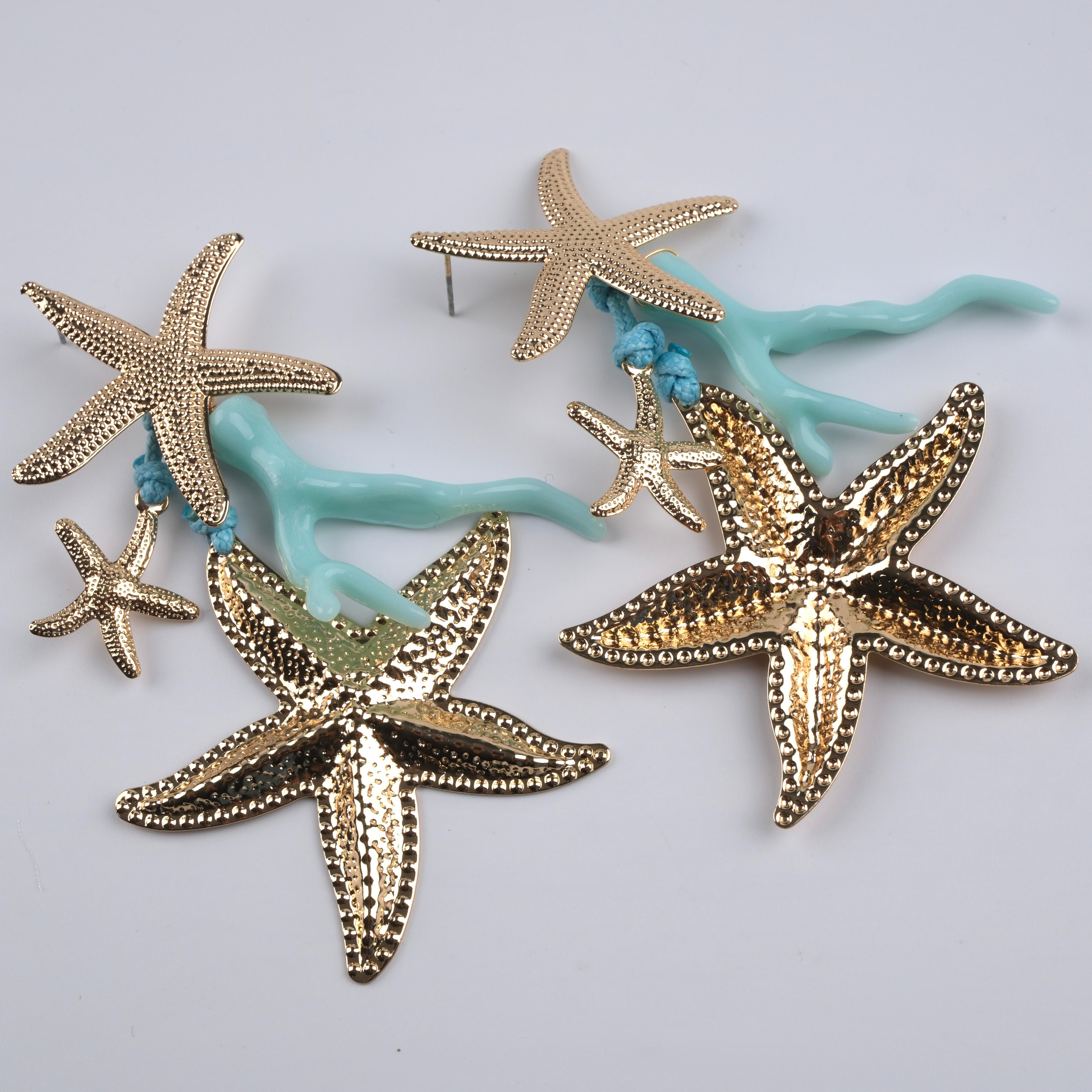 Toptan DENİZ YILDIZI KÜPE 