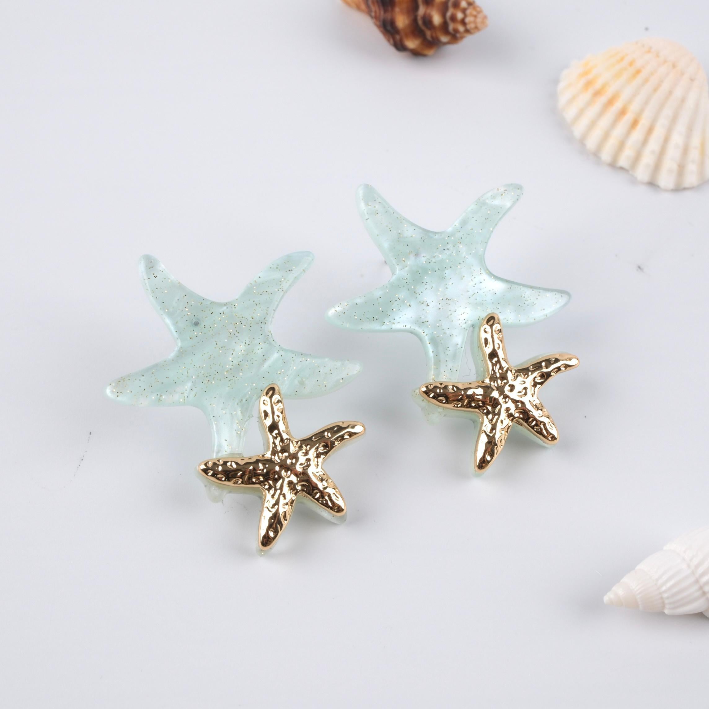 Toptan DENİZ YILDIZI KÜPE