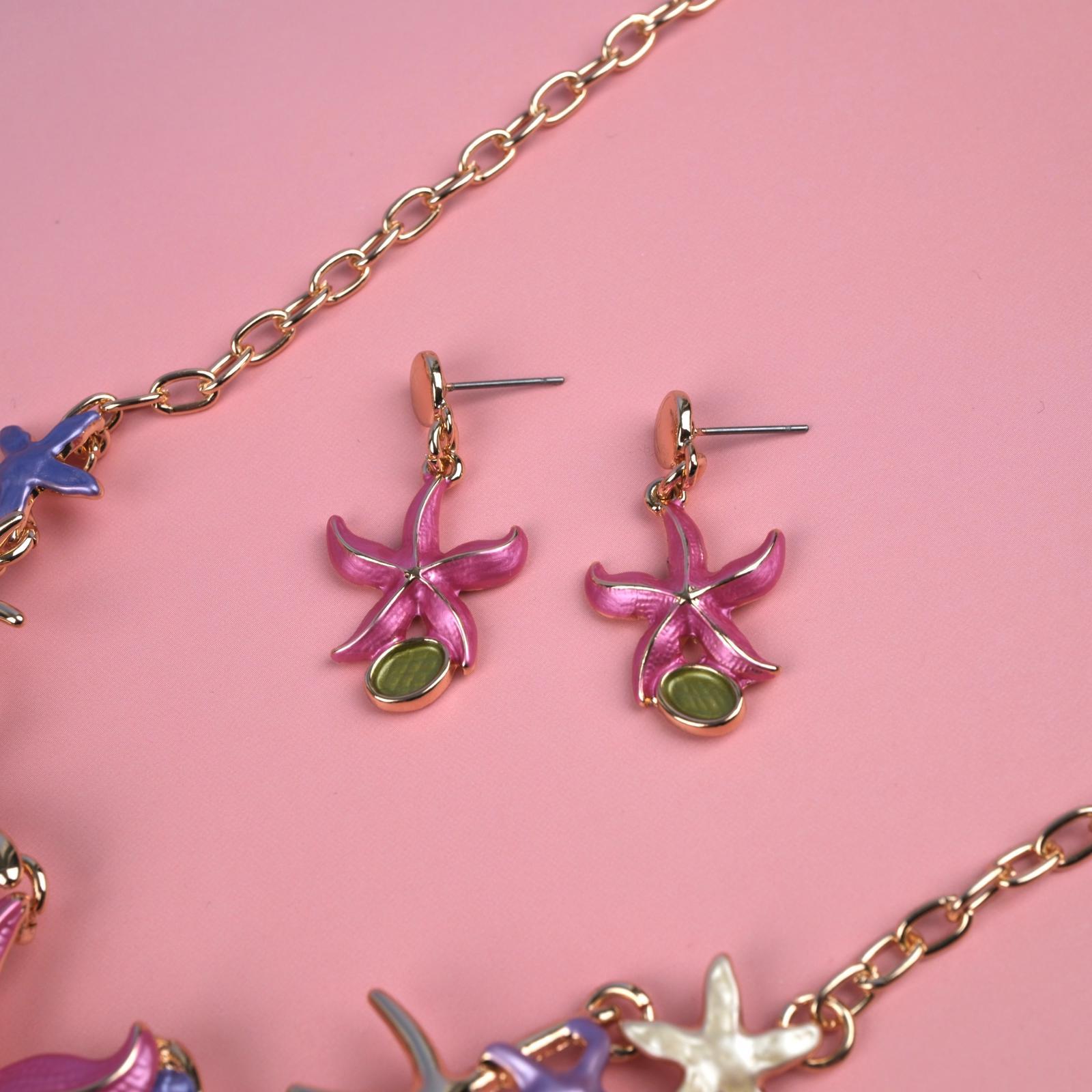 Toptan DENİZ YILDIZI KÜPE