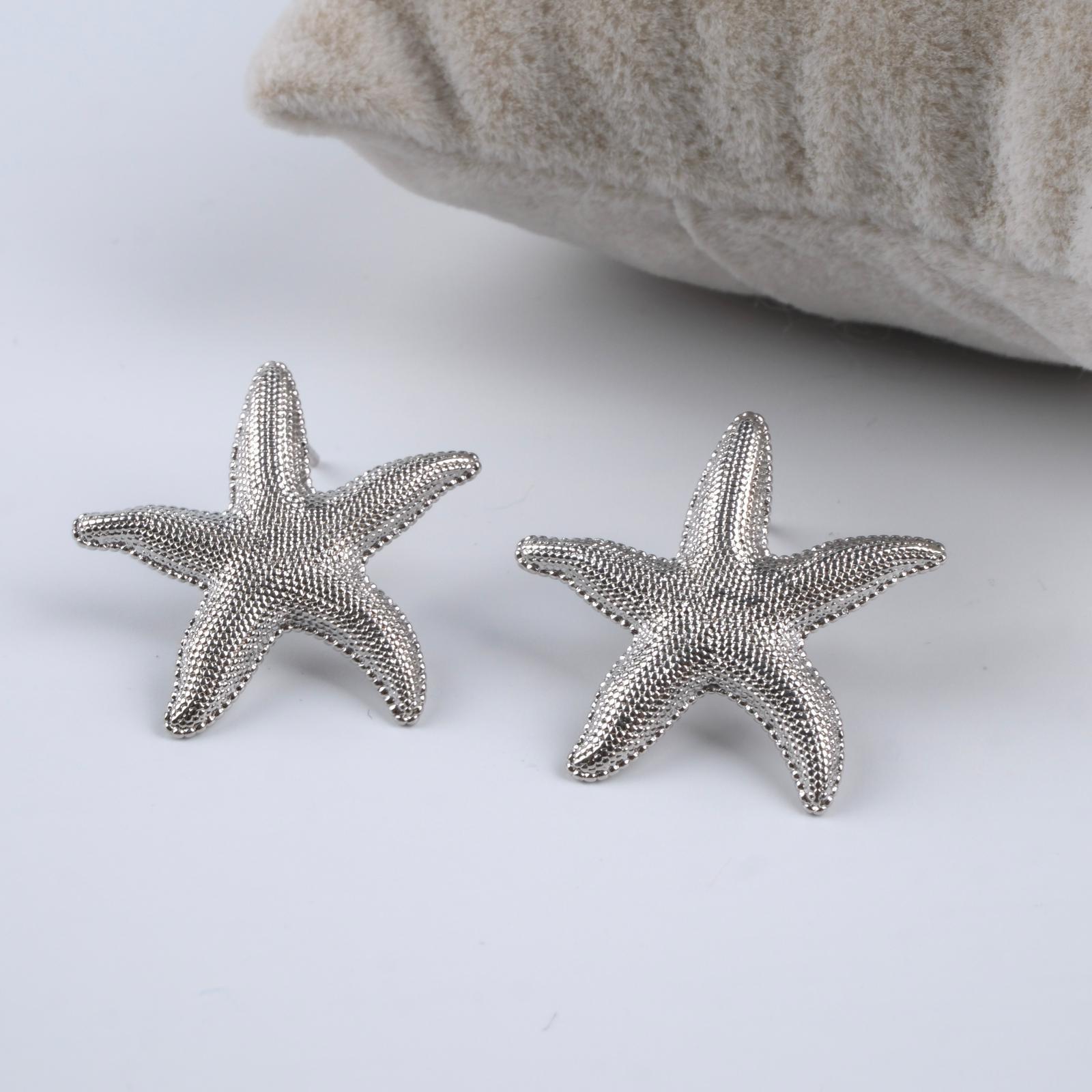 Toptan DENİZ YILDIZI KÜPE