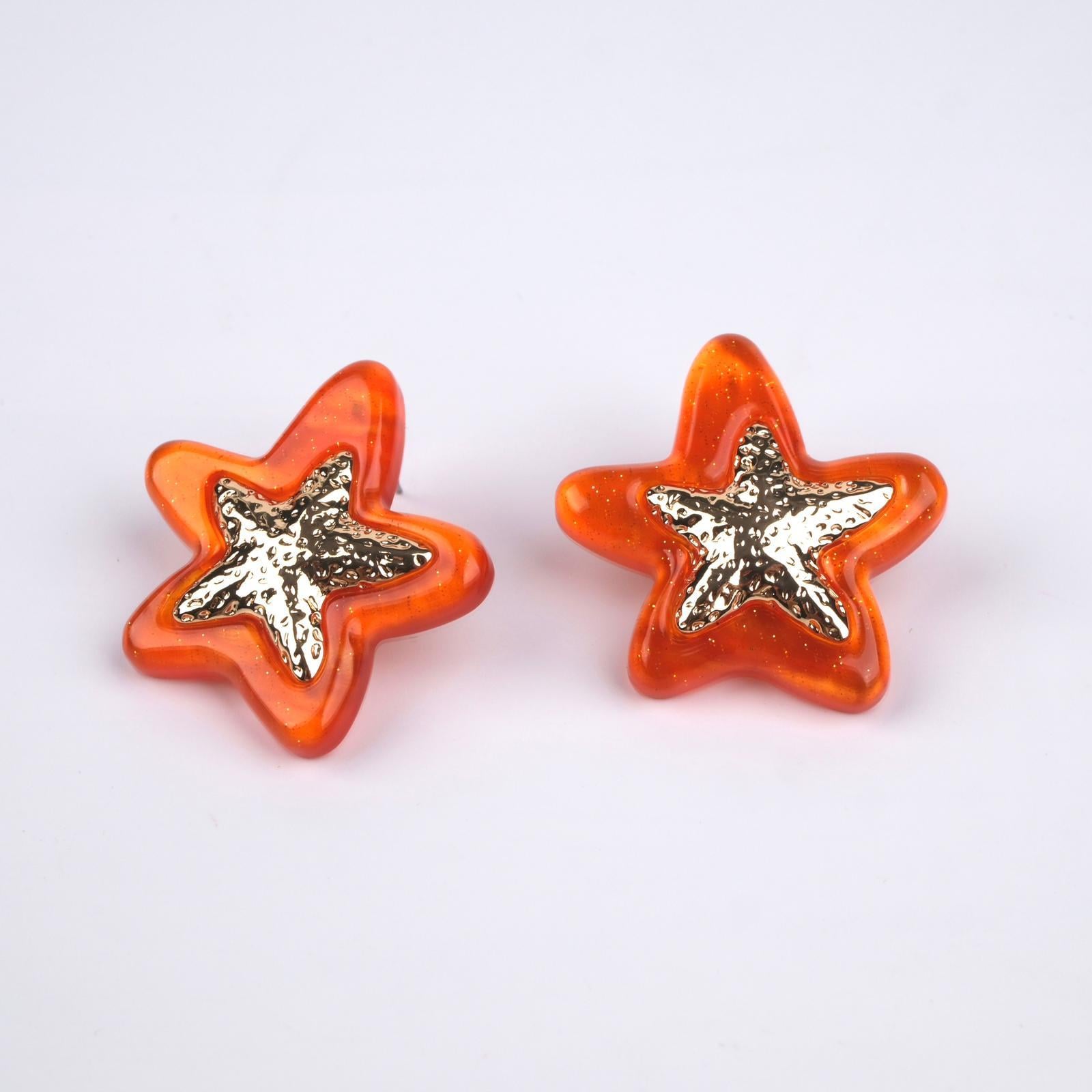 Toptan DENİZ YILDIZI KÜPE