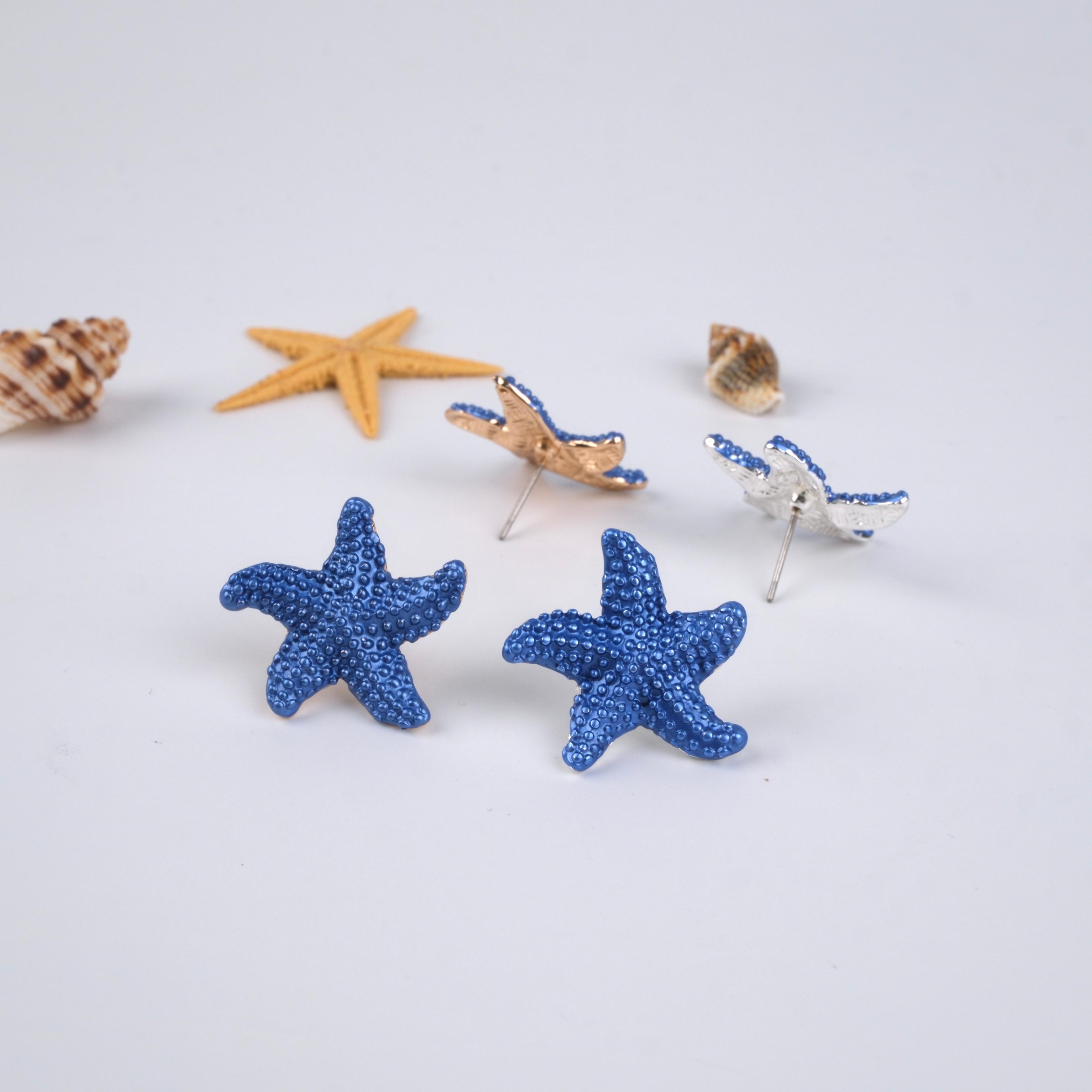 Toptan DENİZ YILDIZI KÜPE