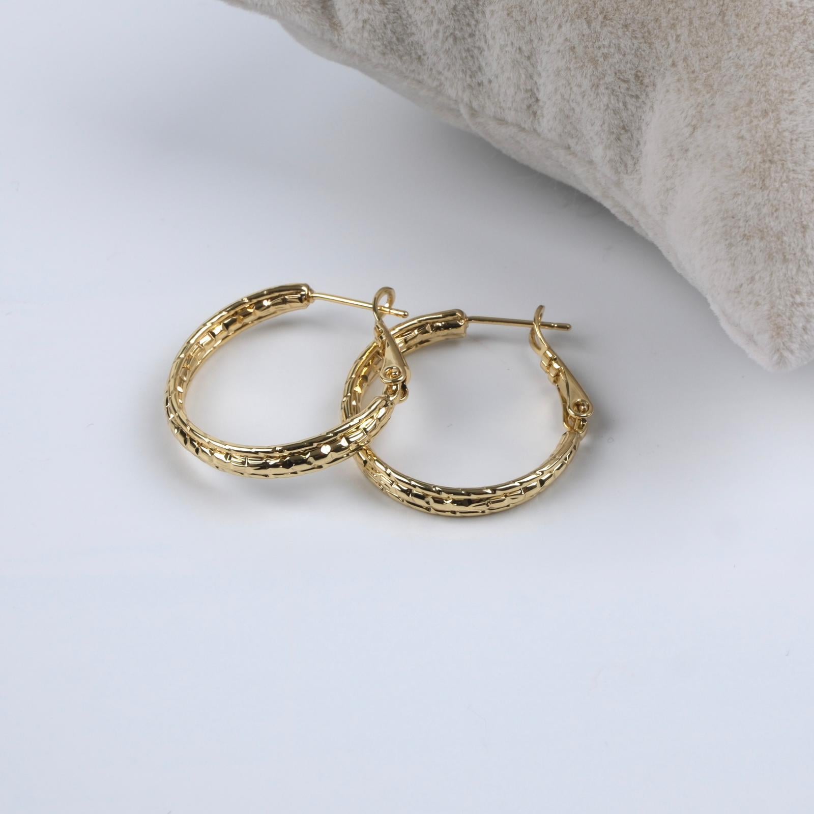 Toptan GOLD HALKA KÜPE