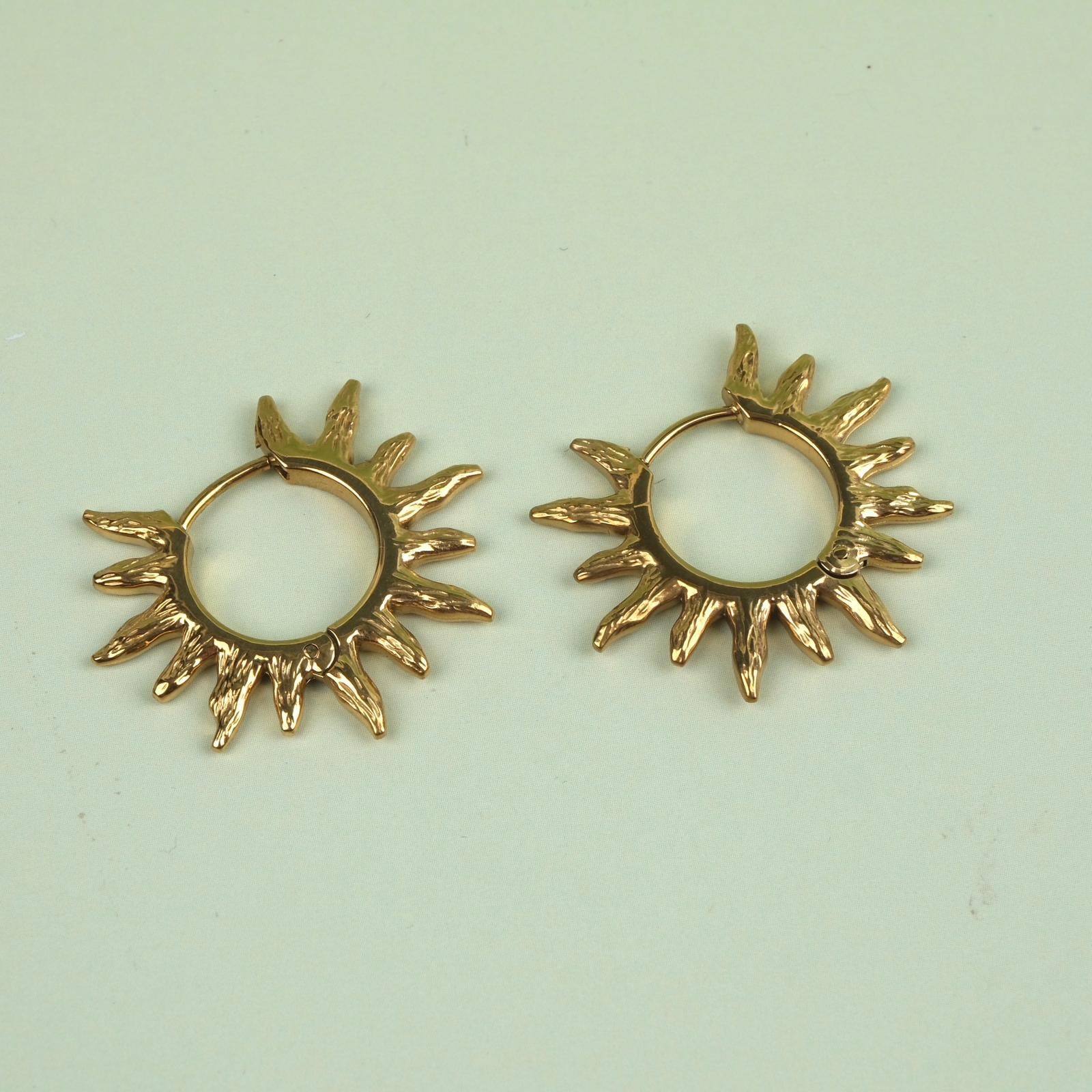 Toptan GÜNEŞ MODEL ÇELİK KÜPE