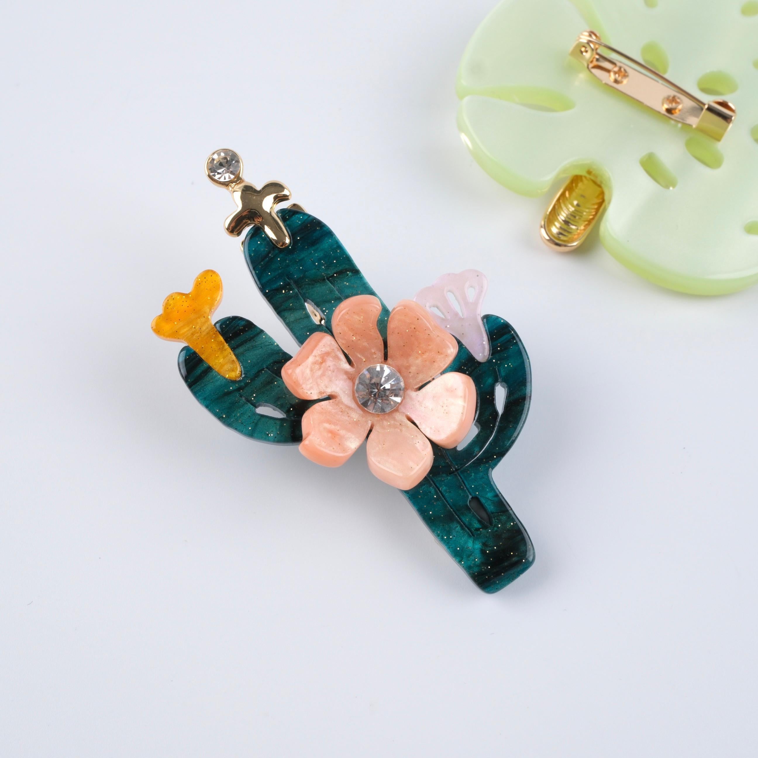 Toptan KAKTÜS BROŞ