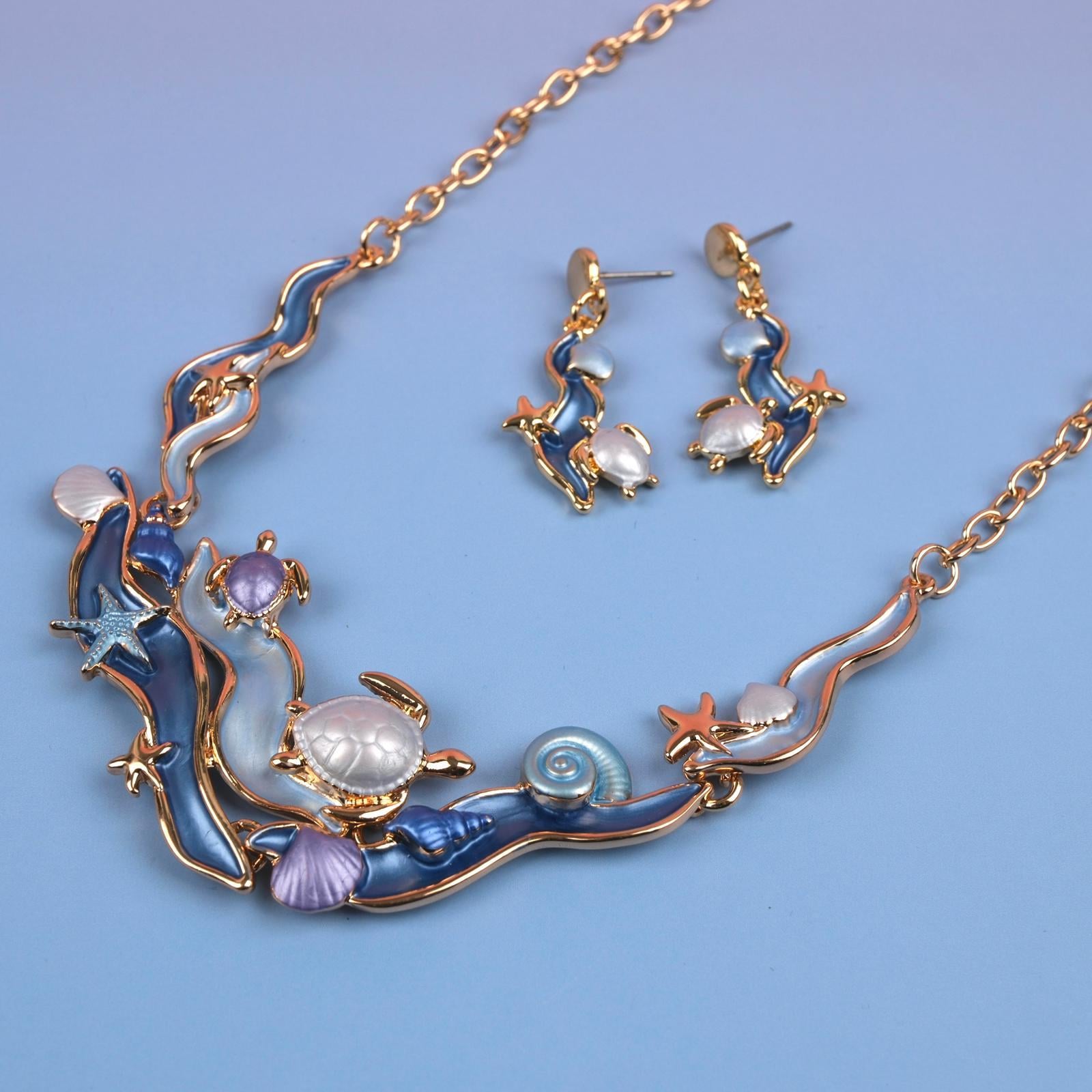 Toptan KAPLUMBAĞA DETAY KOLYE