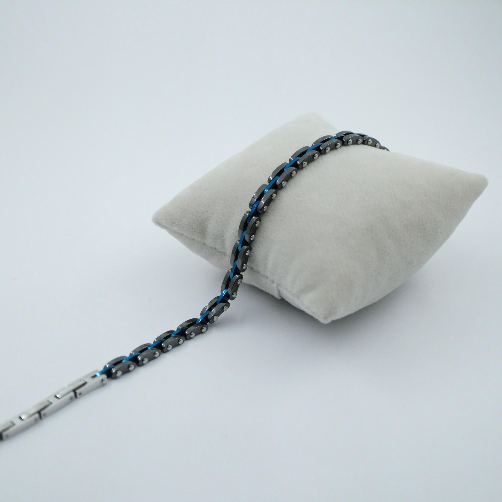 Toptan LACİVERT ÇELİK BİLEKLİK 