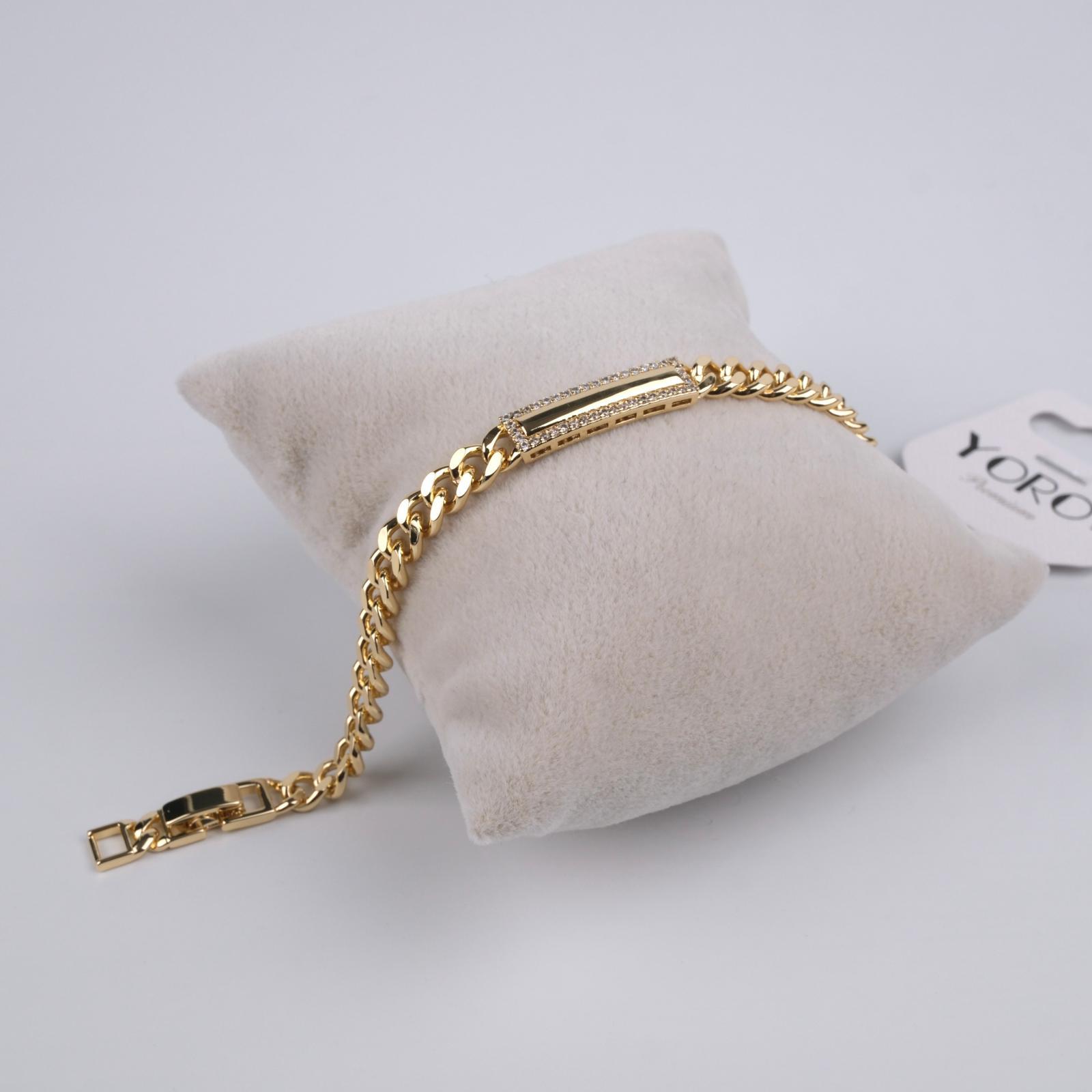 Toptan MİNİ TAŞ DETAY PANZER BİLEKLİK