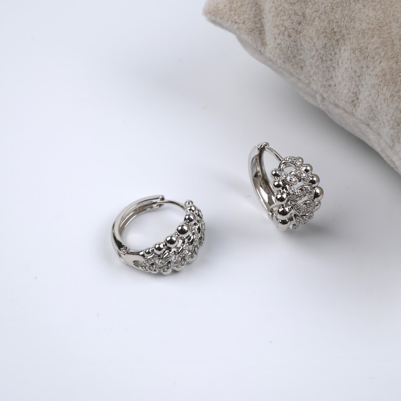 Toptan MİNİ TAŞLI KÜPE