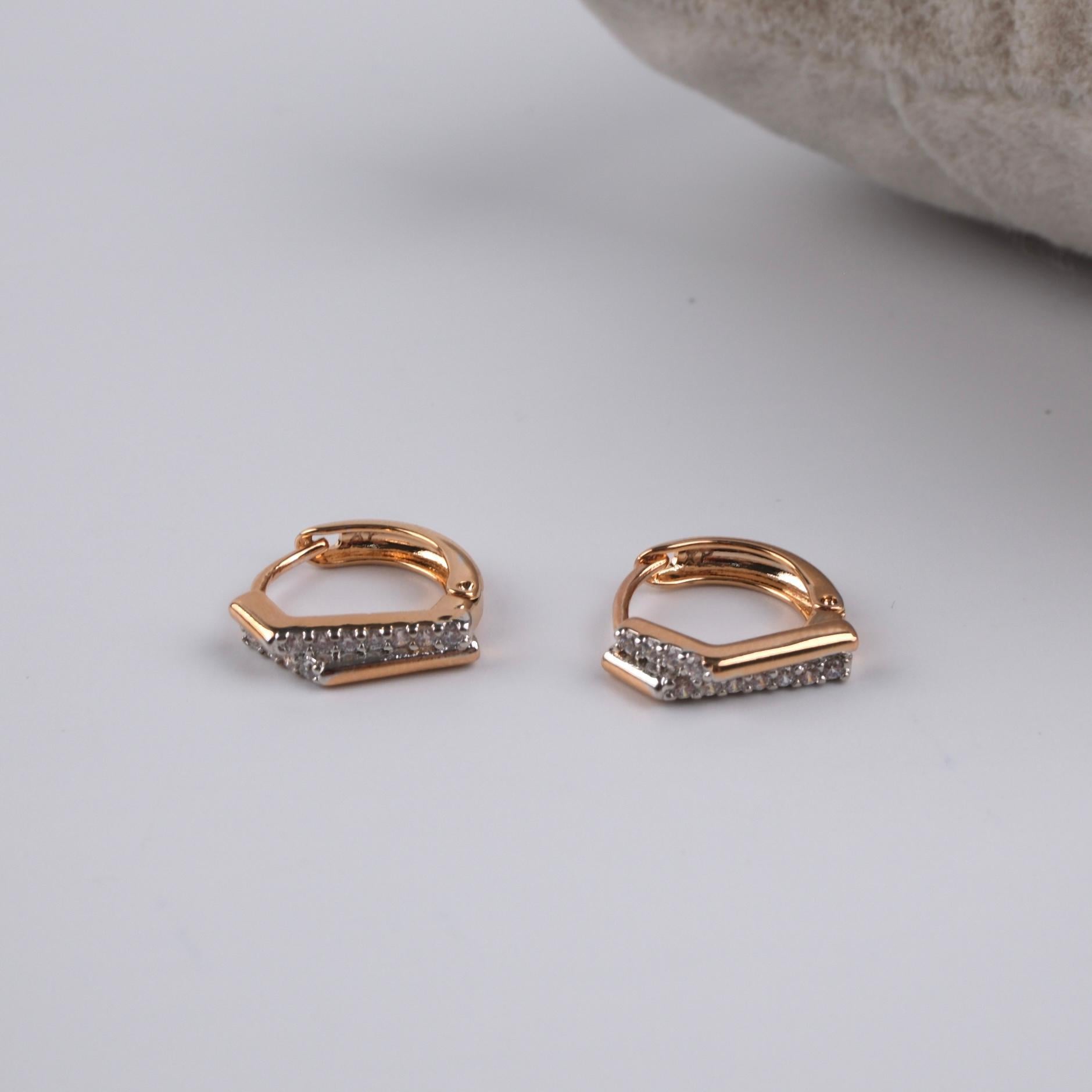 Toptan MİNİ TAŞLI XUPING KÜPE