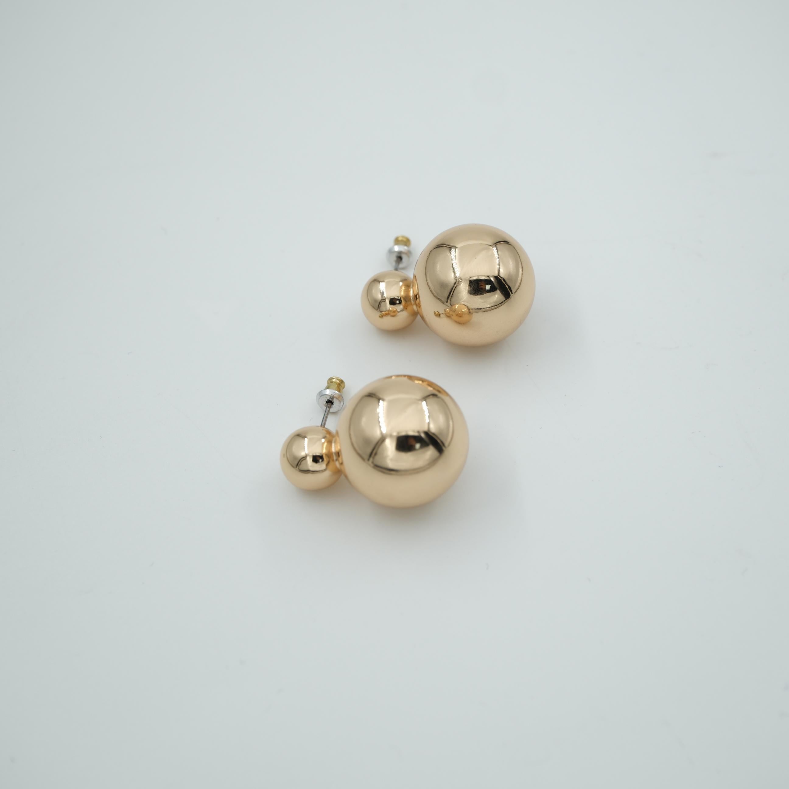 Toptan ÖZEL SERİ GOLD TOP KÜPE