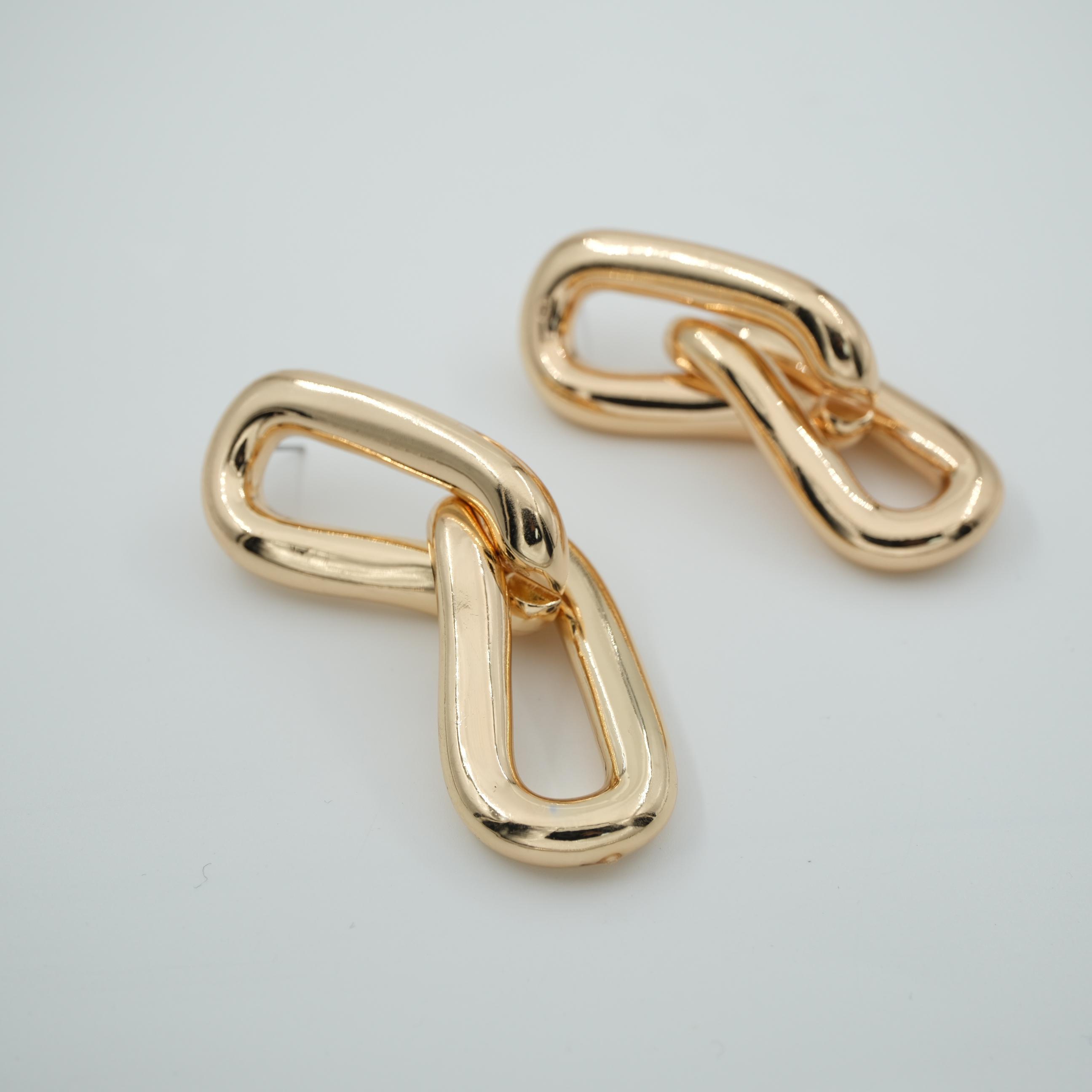 Toptan ÖZEL SERİ İÇ İÇE SALLANTILI GOLD KÜPE