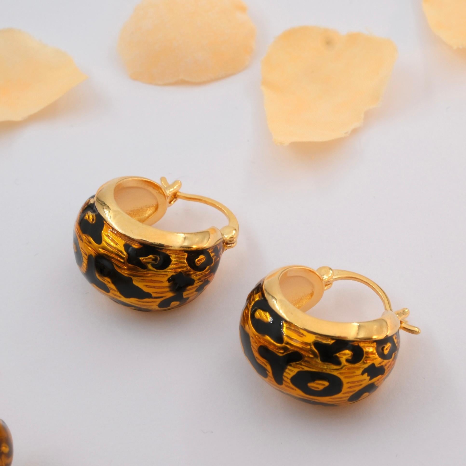 Toptan ÖZEL SERİ LEOPAR ÇANTA KÜPE 