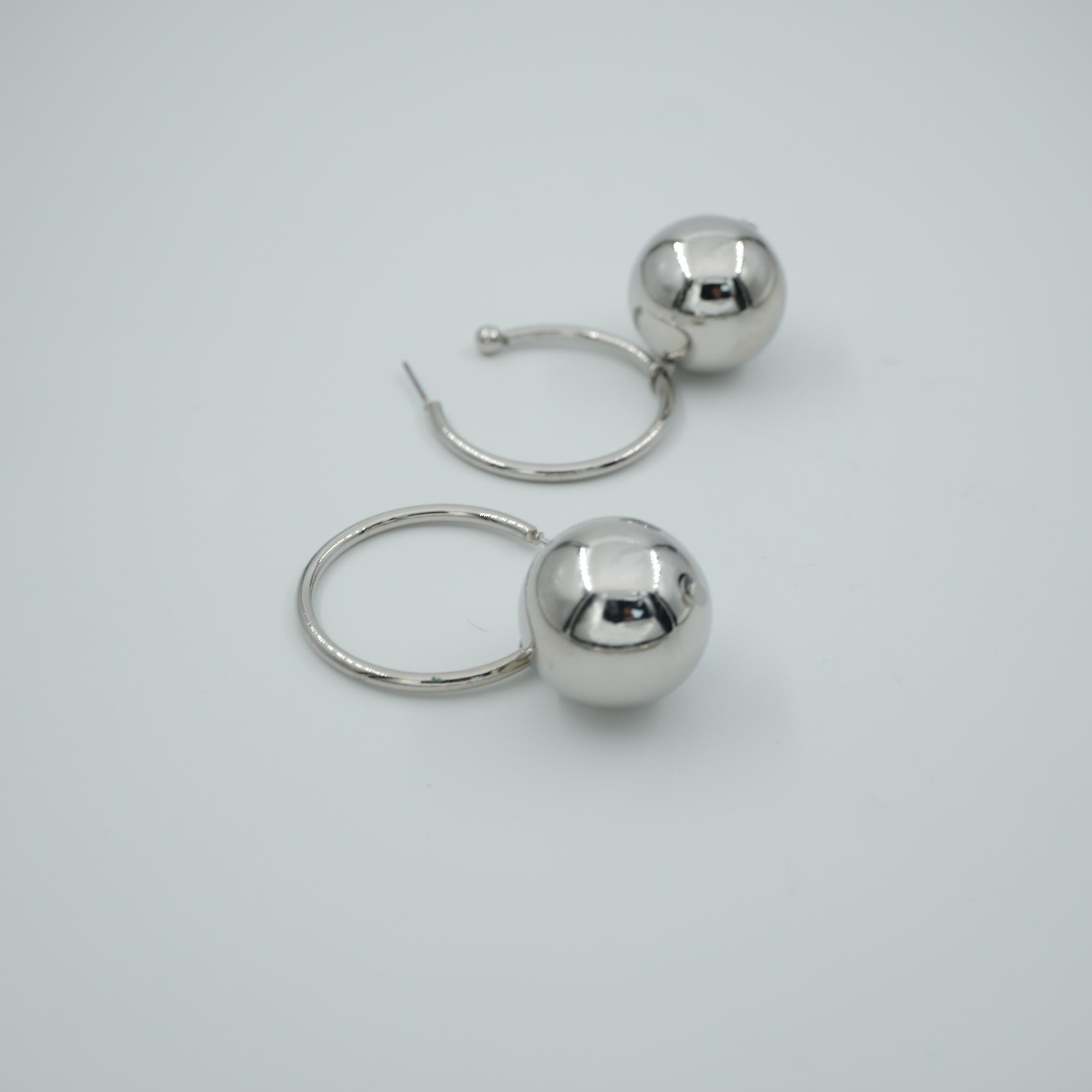 Toptan ÖZEL SERİ SILVER TOP KÜPE 