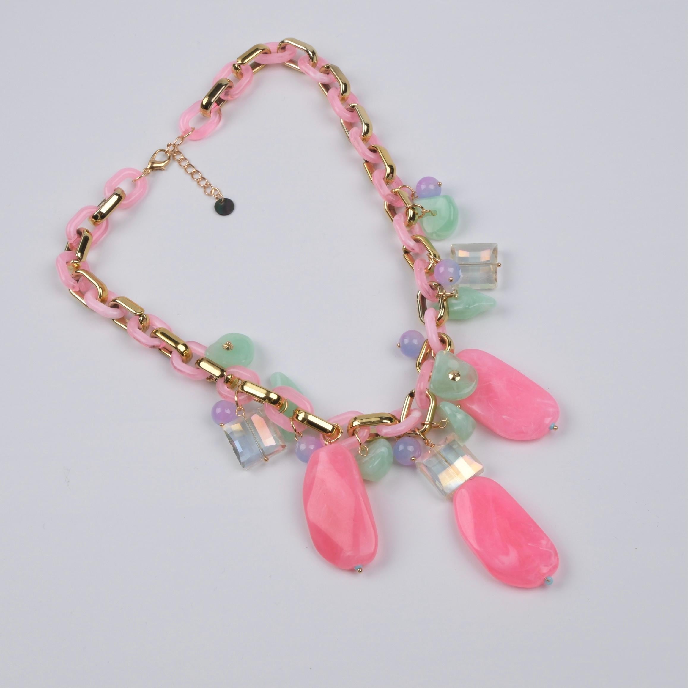 Toptan ÖZEL SERİ TAŞLI KOLYE 