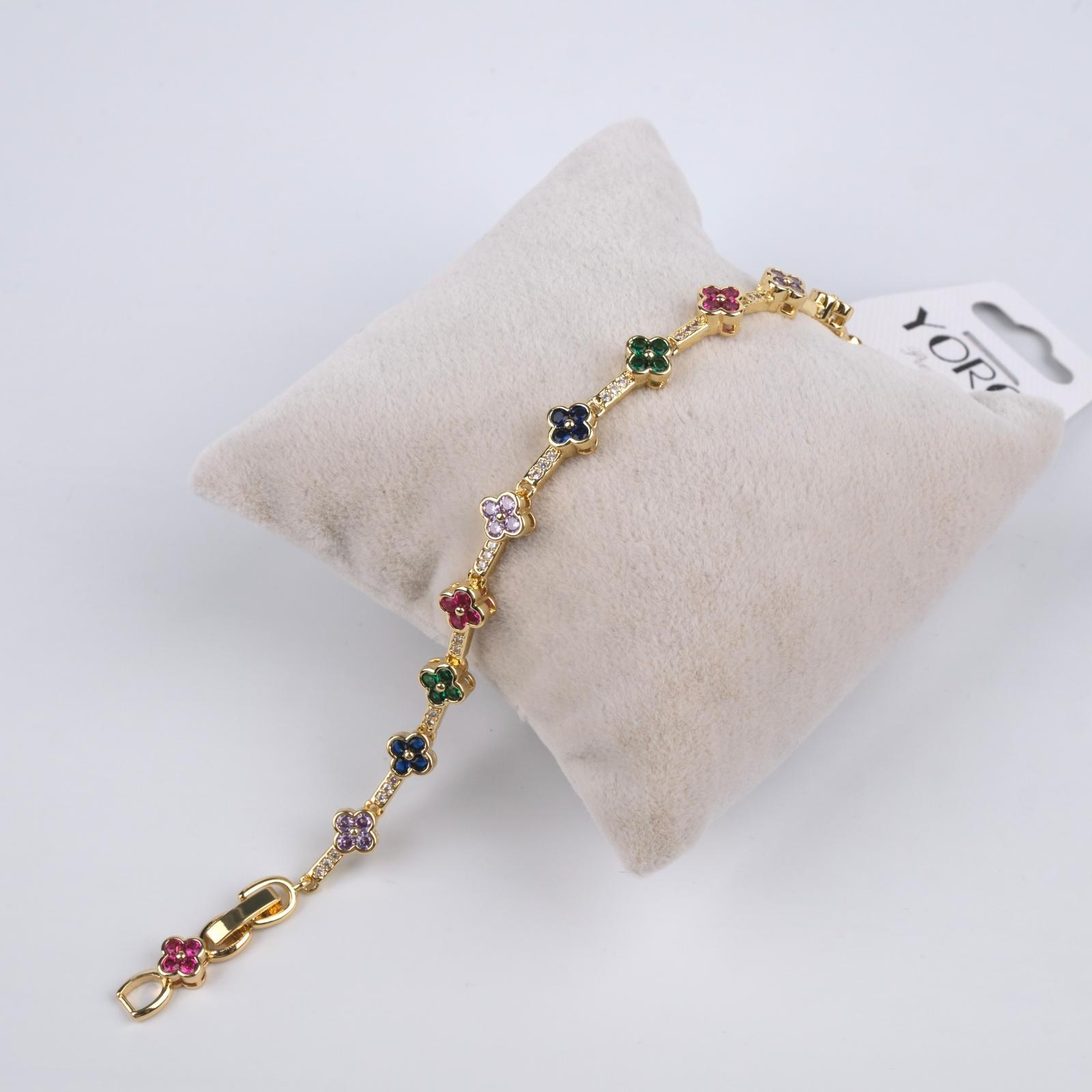 Toptan RENKLİ ÇİÇEK BİLEKLİK 