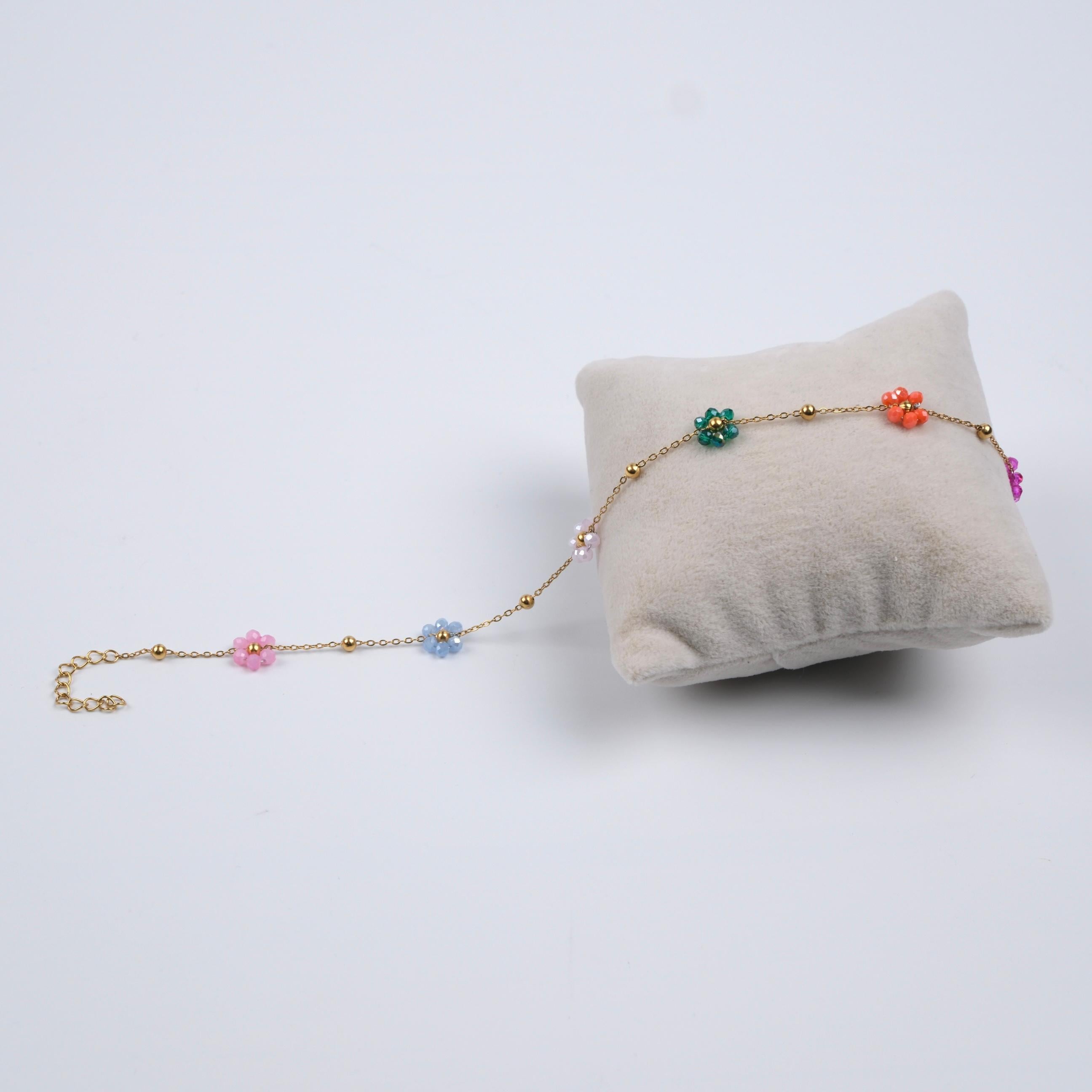 Toptan RENKLİ ÇİÇEKLİ HALHAL 