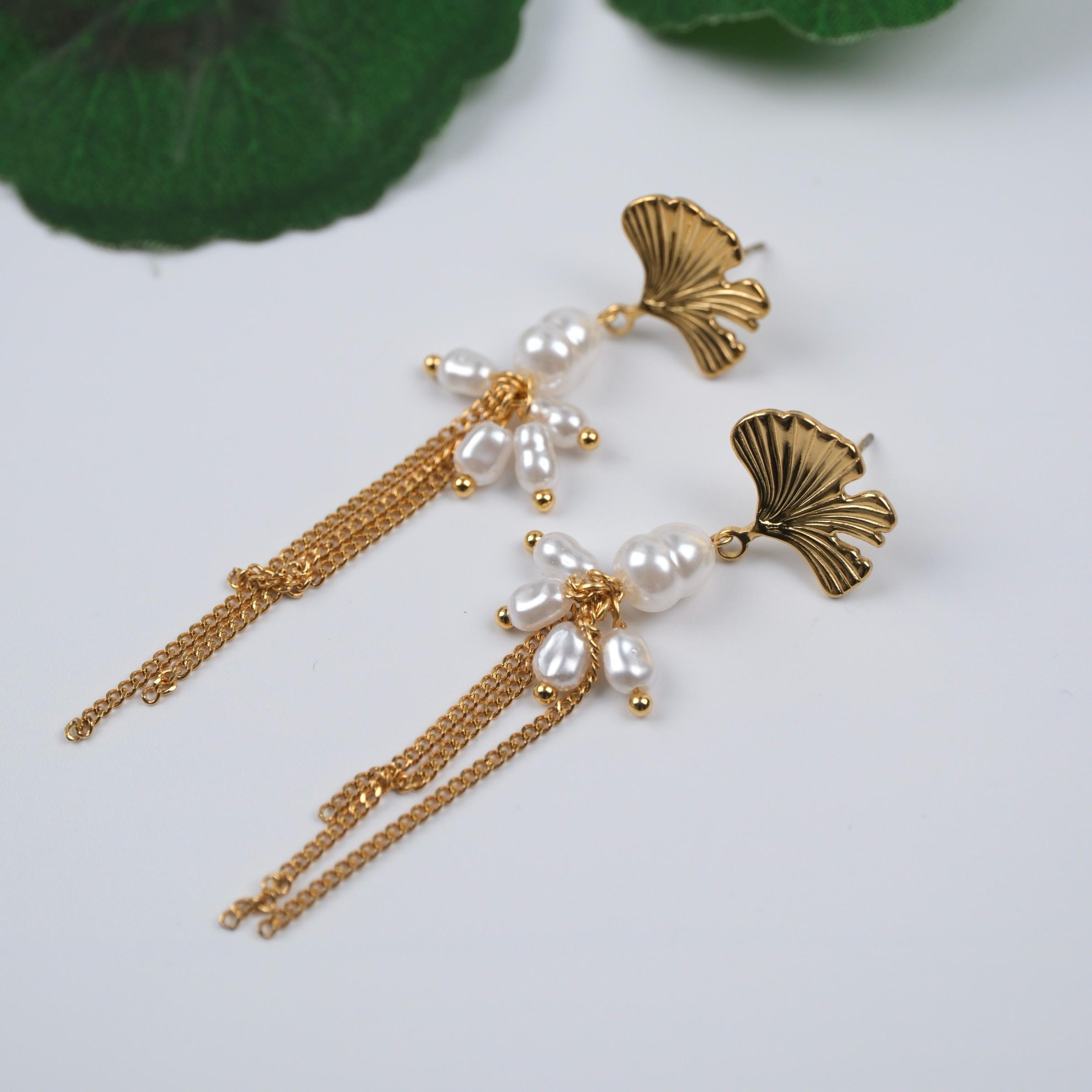 Toptan SALLANTILI İNCİLİ KÜPE