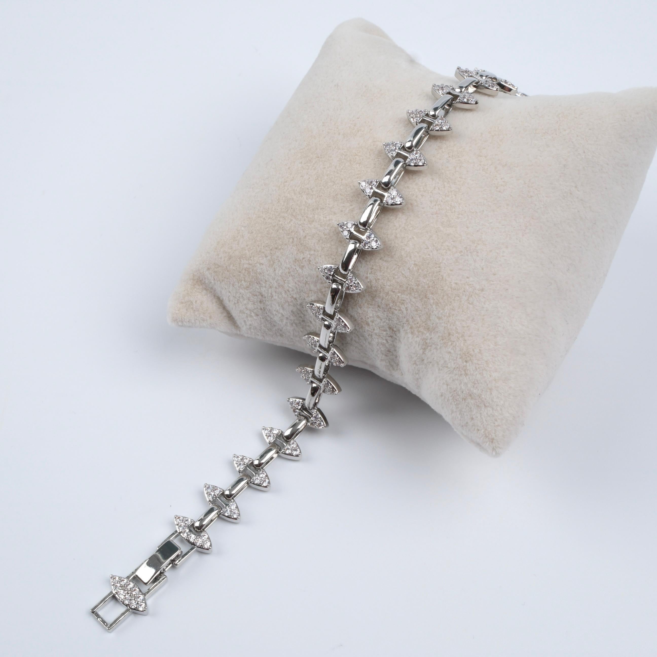 Toptan SILVER TAŞLI BİLEKLİK 