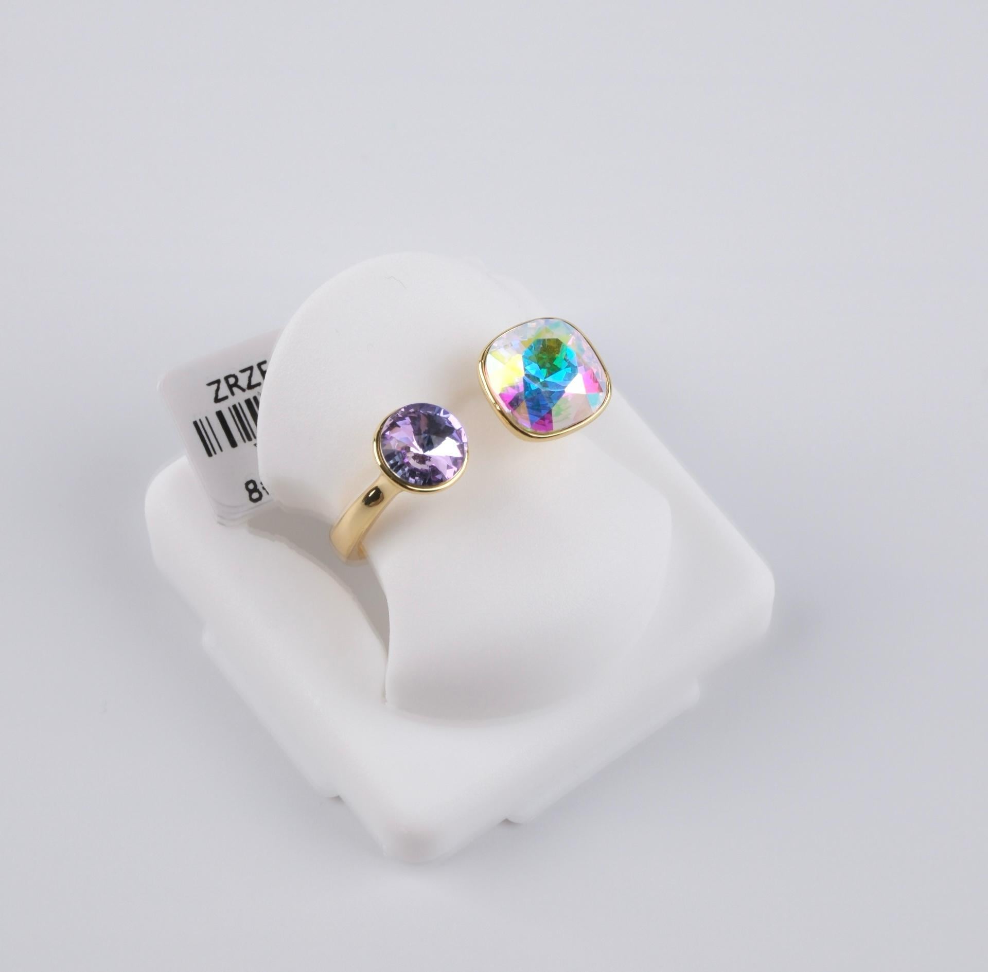Toptan SWAROVSKİ TAŞ AYARLANABİLİR YÜZÜK   