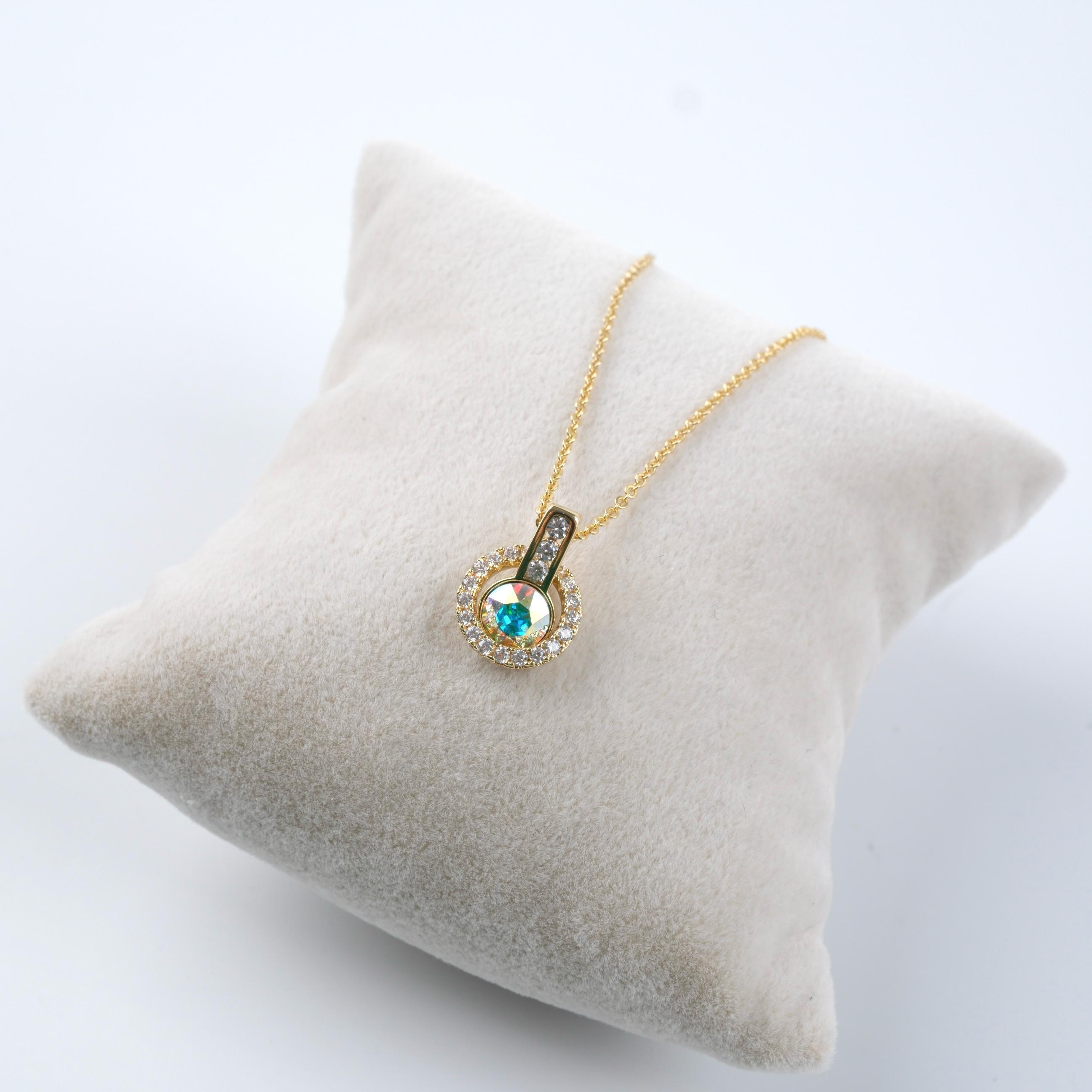 Toptan SWAROVSKİ TAŞLI KOLYE 