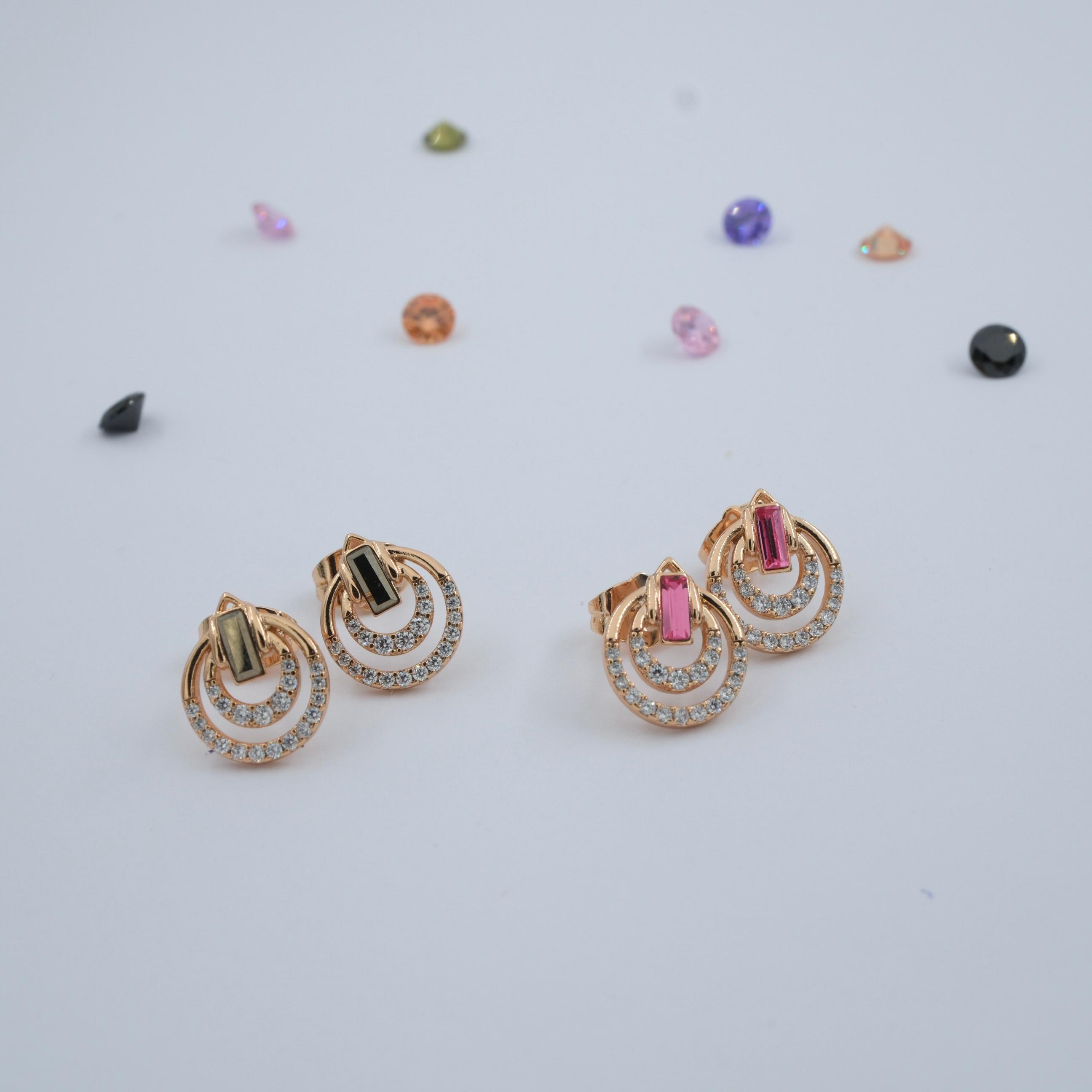 Toptan SWAROVSKİ TAŞLI KÜPE