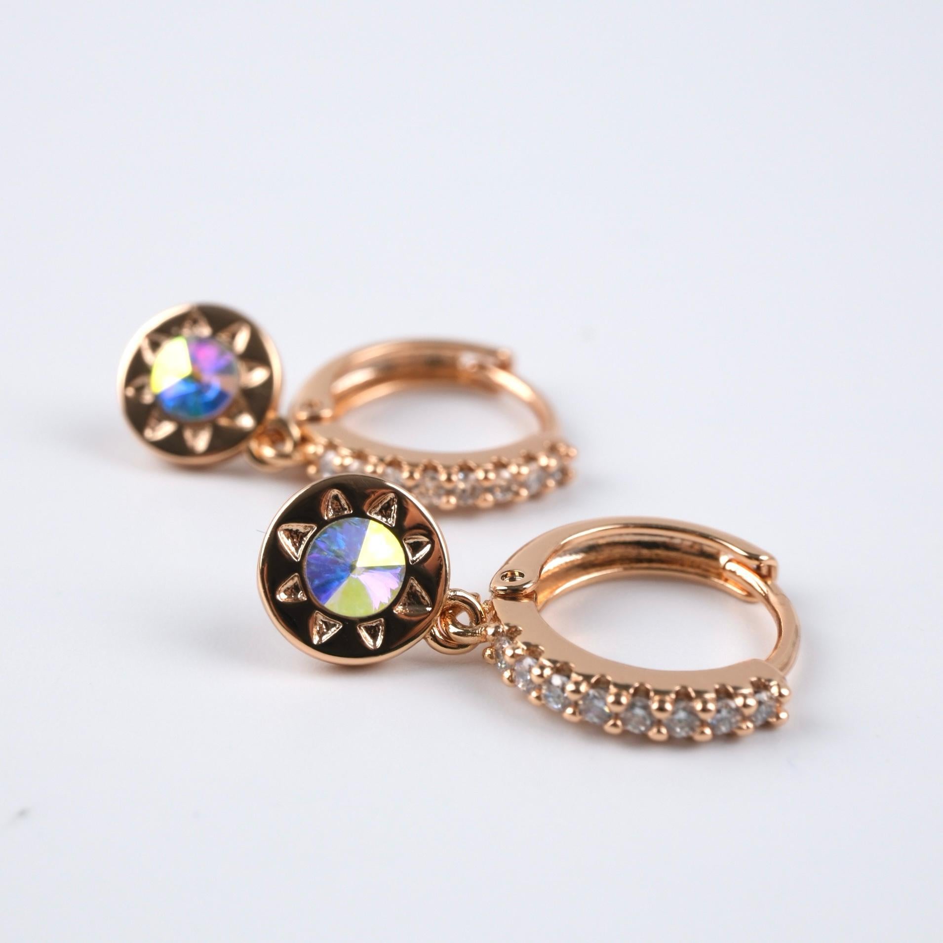 Toptan SWAROVSKİ TAŞLI KÜPE